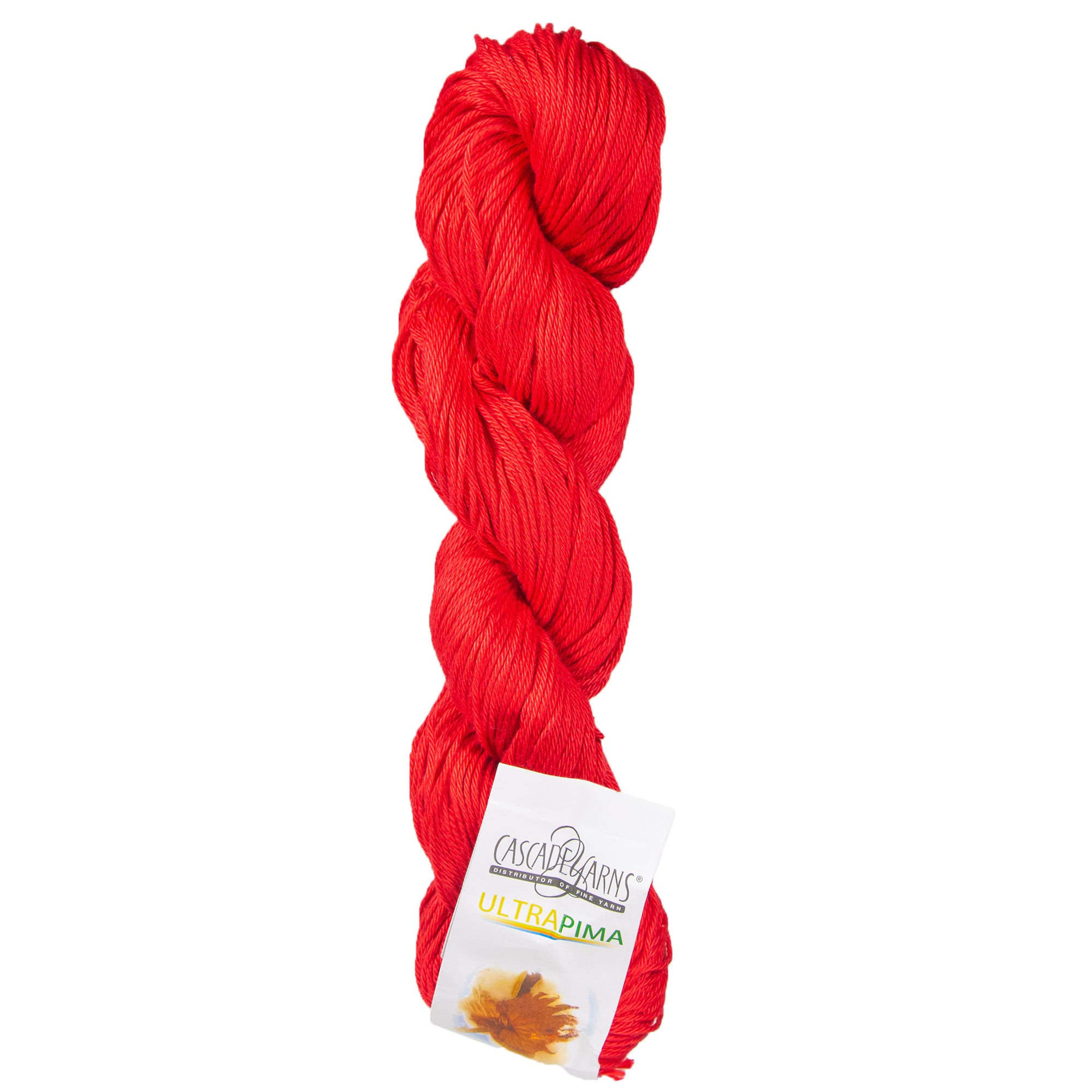 Cascade Yarns Ultra Pima Yarn - 3751 Poppy Red - Zoom Image