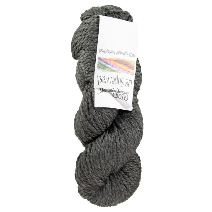 Cascade Yarns 128 Superwash Yarn - 900 Charcoal - Zoom Image