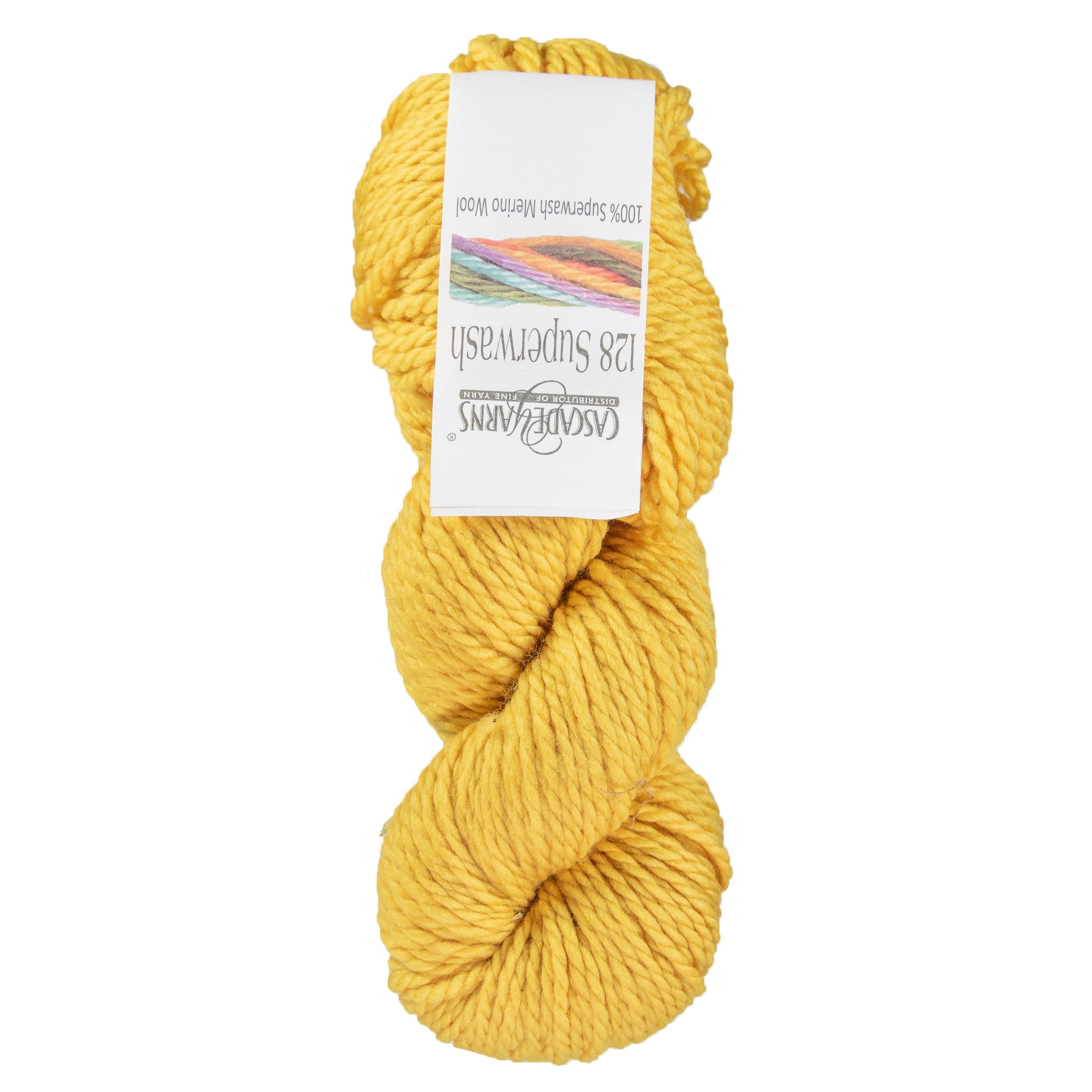 Cascade Yarns 128 Superwash Yarn - 821 Daffodil - Zoom Image