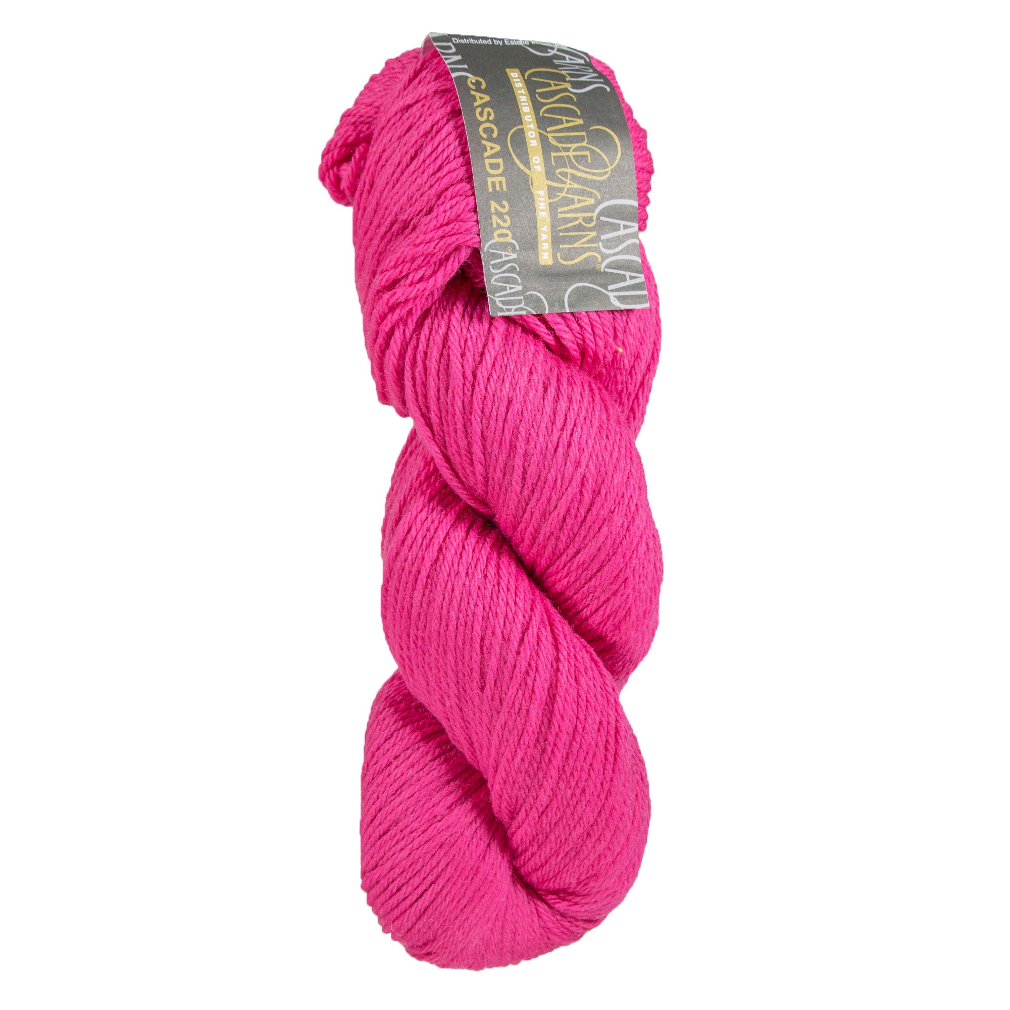 Cascade 220 Yarn - 9469 Hot Pink - Zoom Image