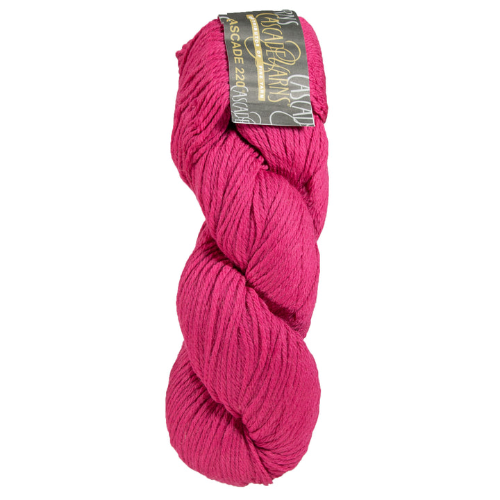 Cascade 220 Yarn - 7802 Cerise - Zoom Image