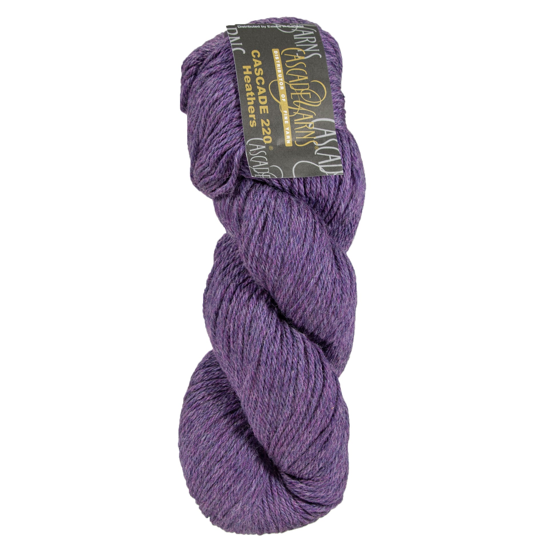 Cascade 220 Yarn - 2450 Mystic Purple - Zoom Image

