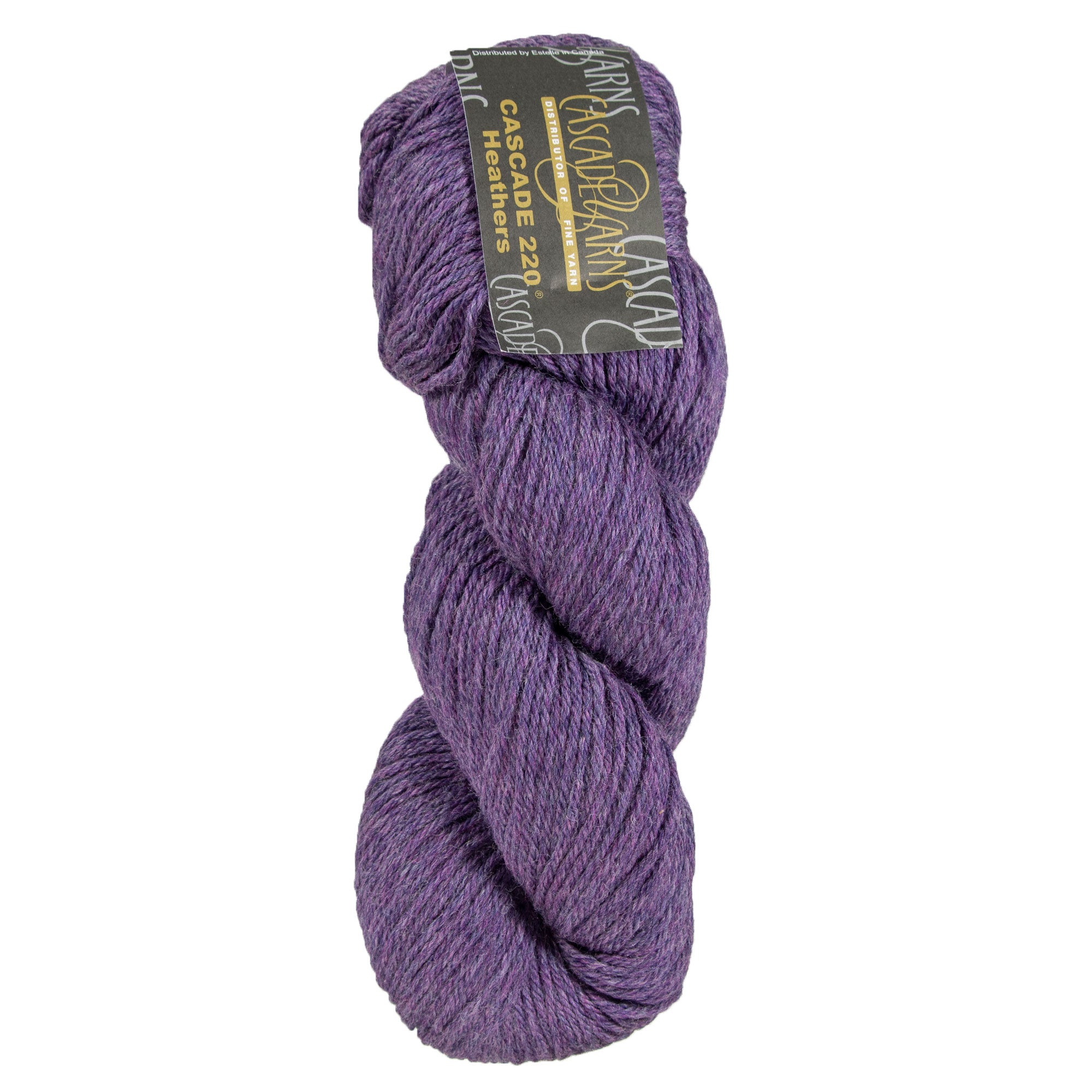 Cascade 220 Yarn - 2450 Mystic Purple - Zoom Image