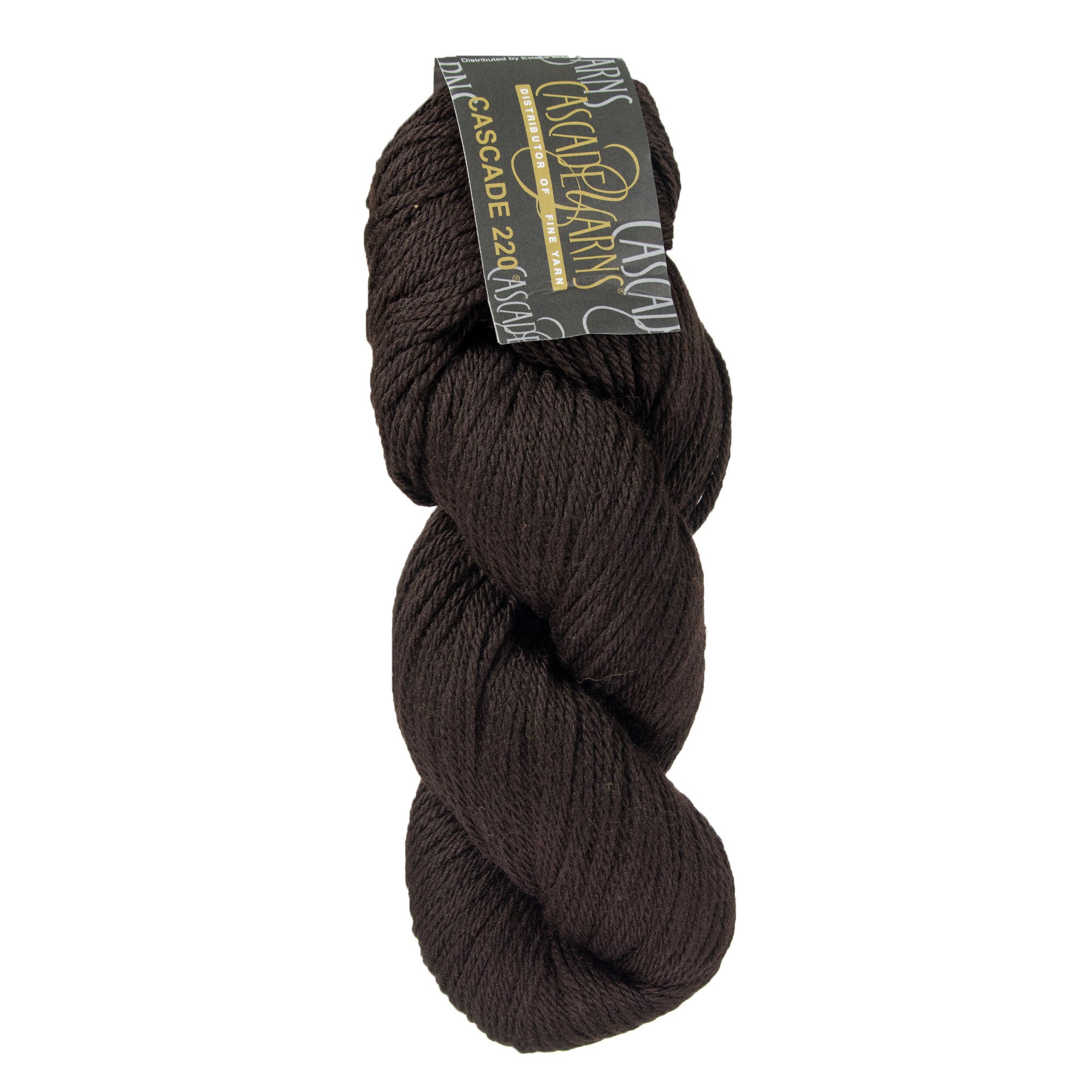 Cascade 220 Yarn - 7822 Van Dyke Brown - Zoom Image