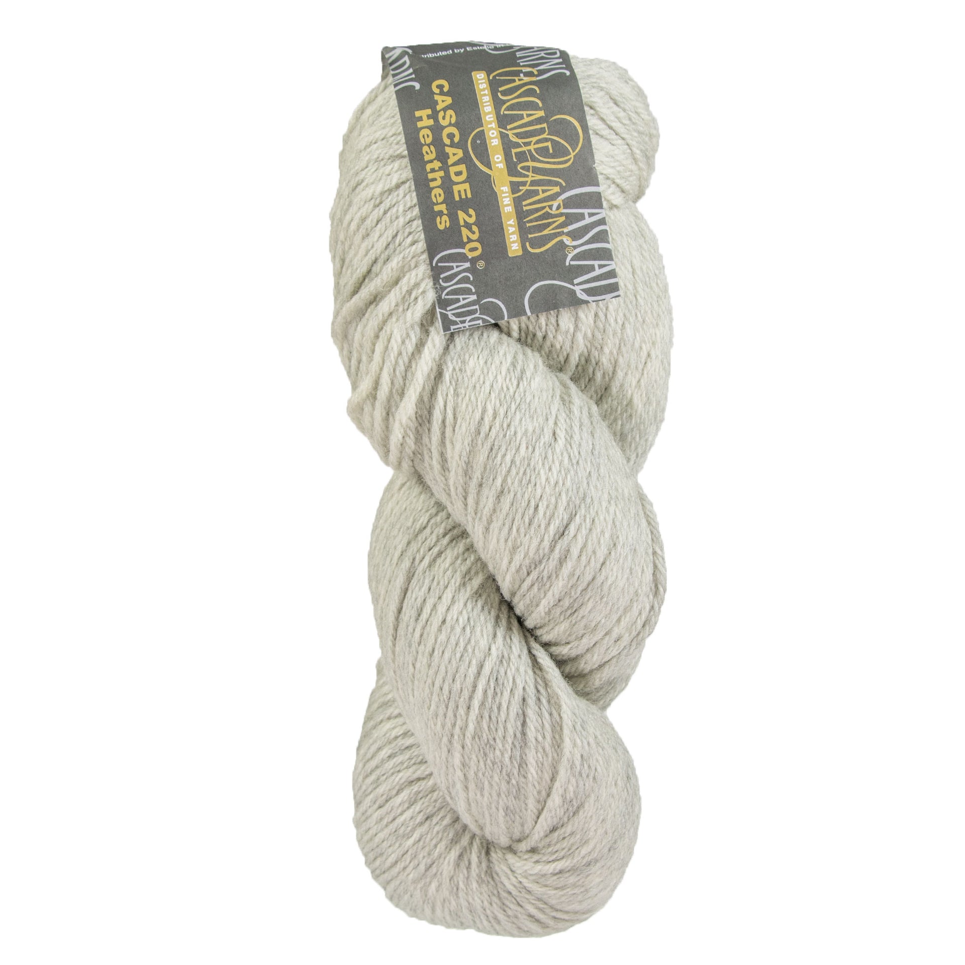 Cascade 220 Yarn - 8011 Aspen Heather - Zoom Image
