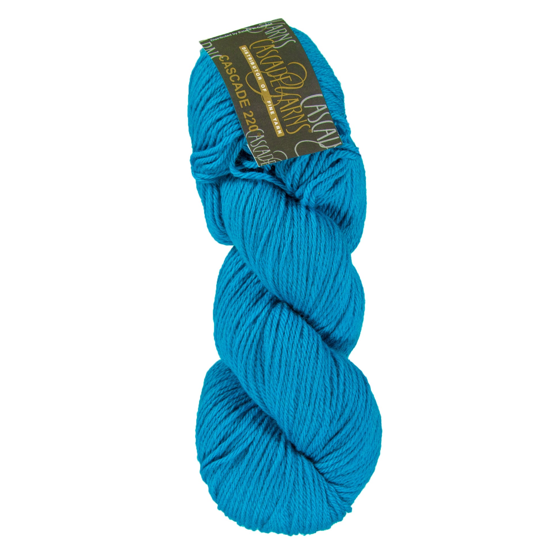 Cascade 220 Yarn - 8891 Cyan Blue - Zoom Image
