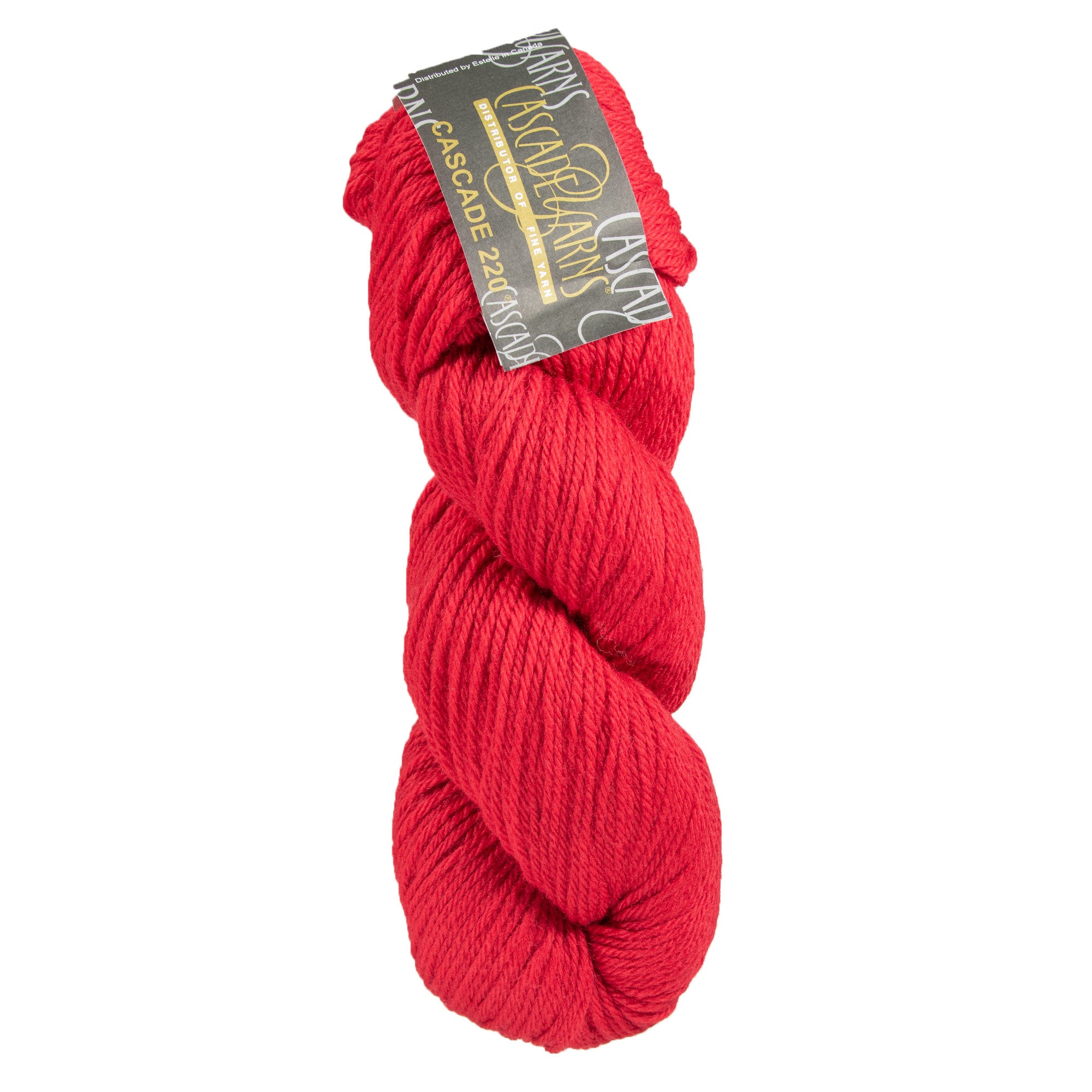 Cascade 220 Yarn - 8895 Christmas Red - Zoom Image