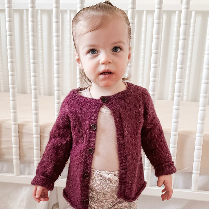 Alex's PetiteKnit 'Ellen's Playset' Cardigan - Main Image 1