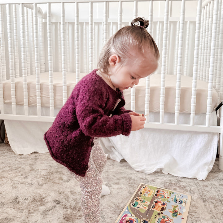 Alex's PetiteKnit 'Ellen's Playset' Cardigan - Main Image 3
