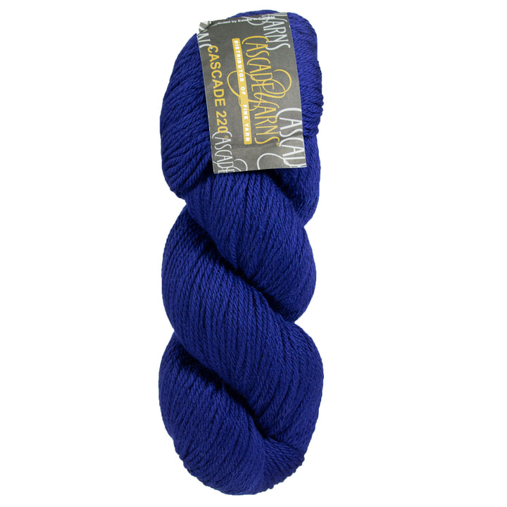 Cascade 220 Yarn - 9568 Twilight Blue - Zoom Image