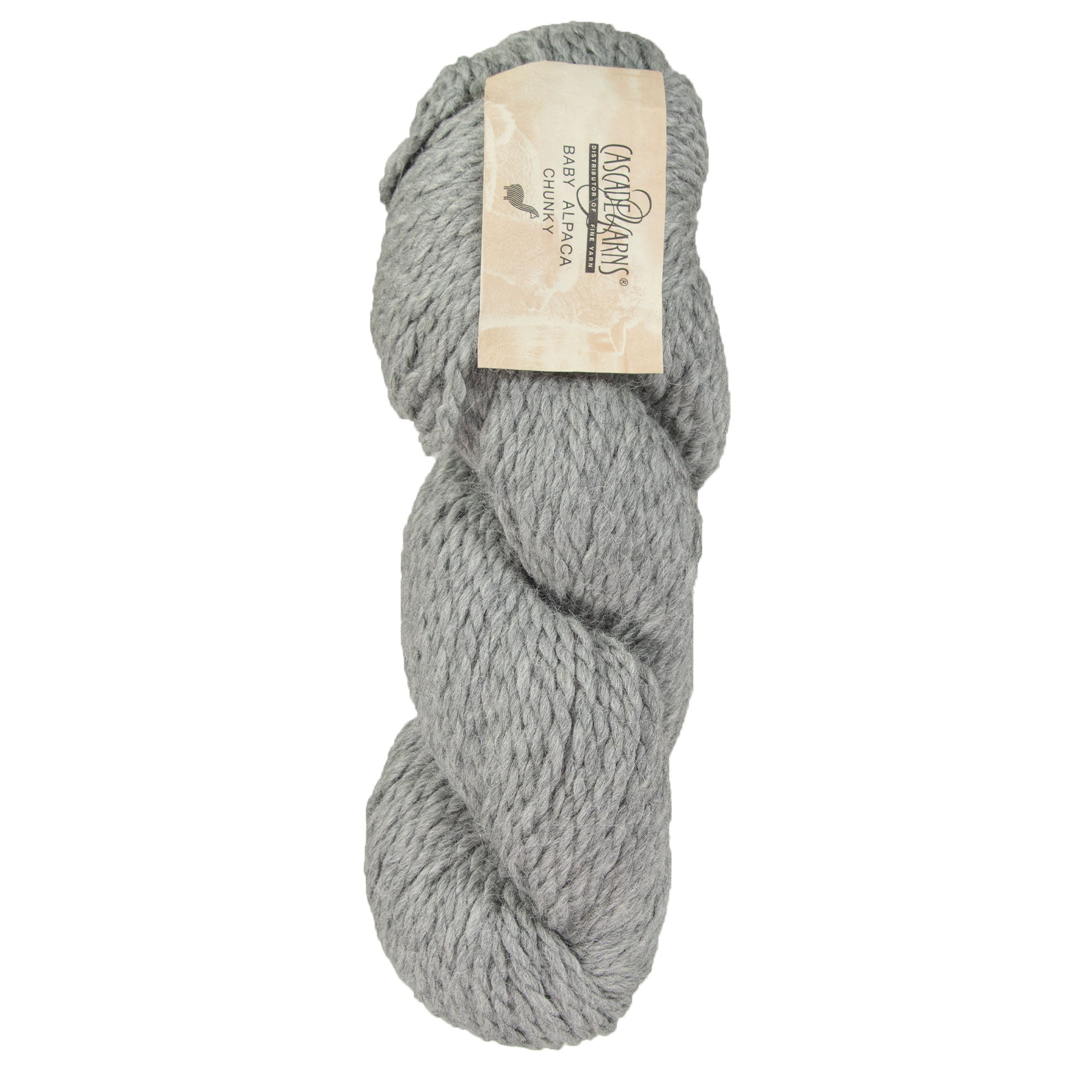 Cascade Yarns Baby Alpaca Chunky Yarn - 554 Koala Bear - Zoom Image