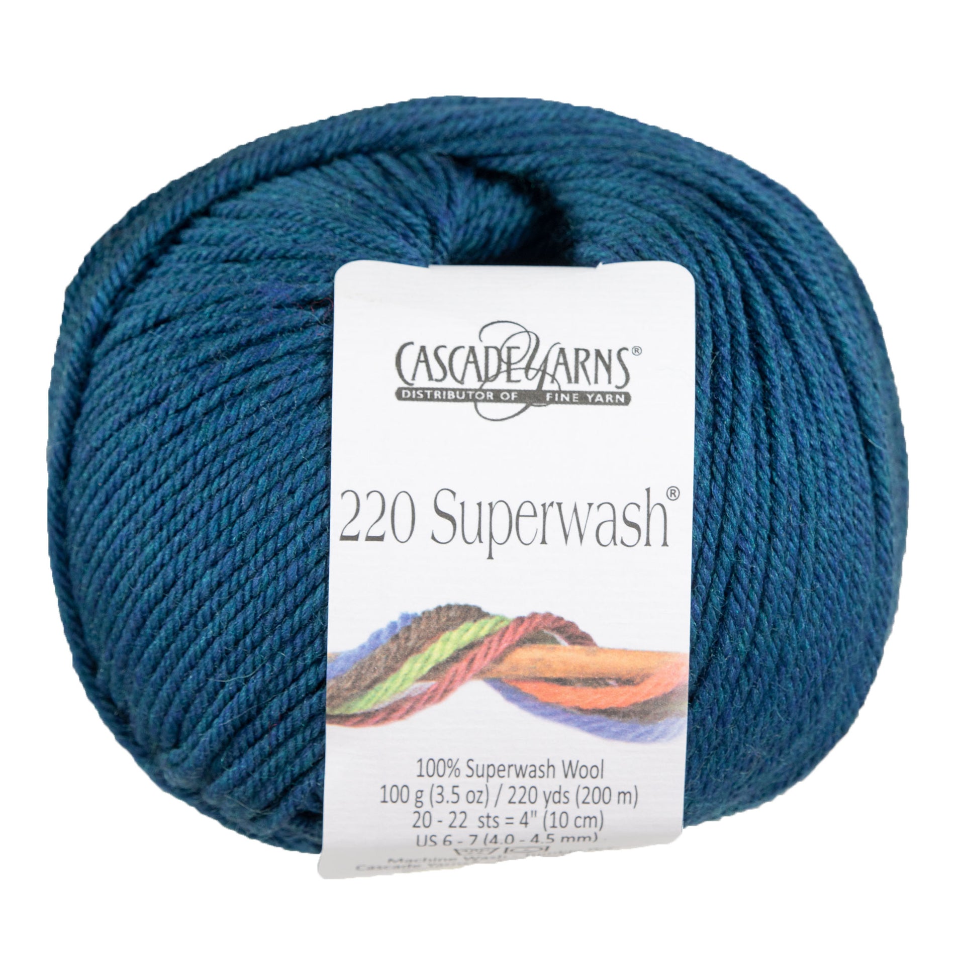 Cascade Yarns 220 Superwash Yarn - 0856 Aporto - Zoom Image
