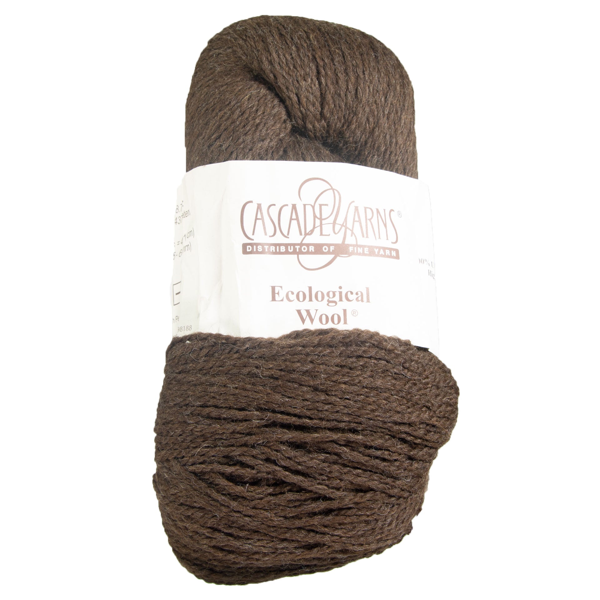 Cascade Yarns Eco Wool Yarn - 8095 - Ebony - Zoom Image

