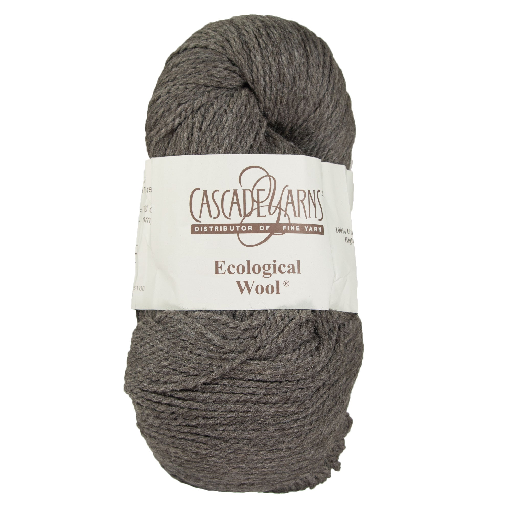 Cascade Yarns Eco Wool Yarn - 8020 - Gun Metal - Zoom Image