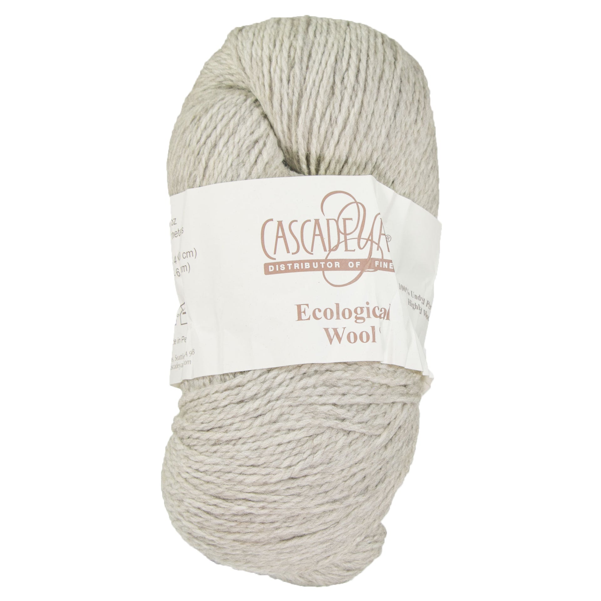 Cascade Yarns Eco Wool Yarn - 8018 - Silver - Zoom Image
