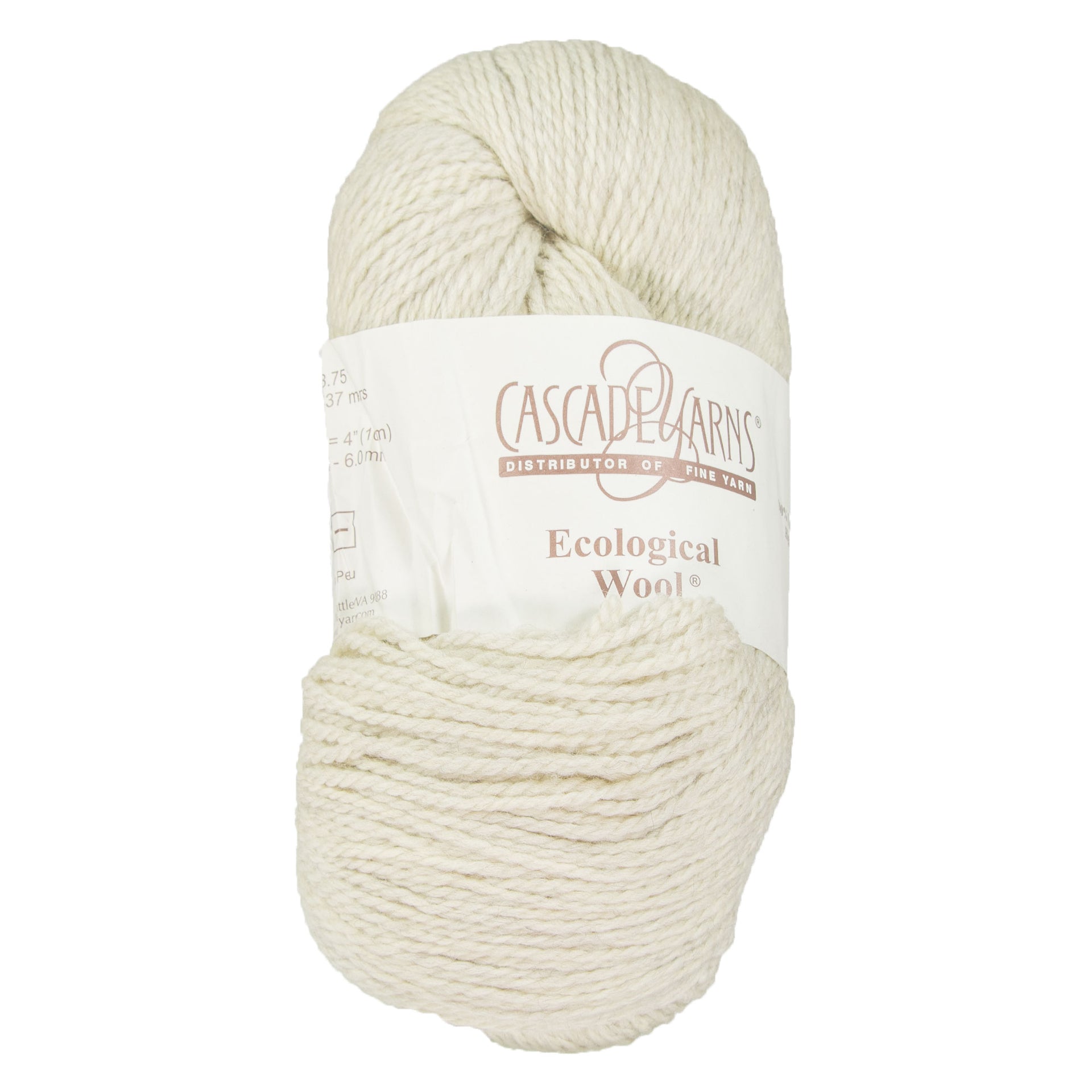 Cascade Yarns Eco Wool Yarn - 8017 - Platinum - Zoom Image
