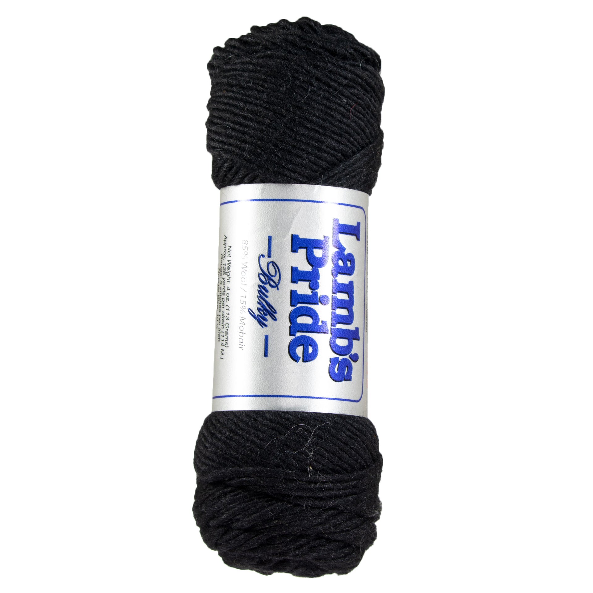 Brown Sheep Lamb's Pride Bulky Yarn - M005 - Onyx - Zoom Image
