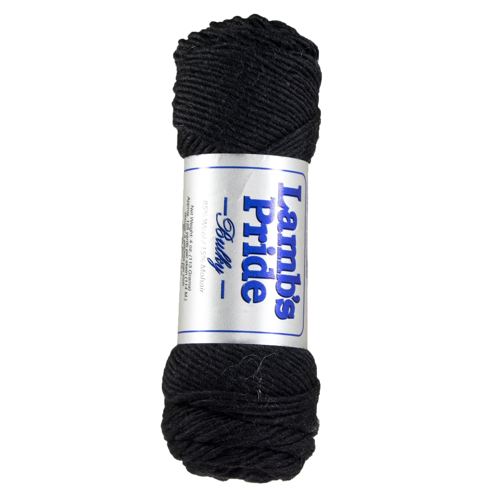 Brown Sheep Lamb's Pride Bulky Yarn - M005 - Onyx - Zoom Image