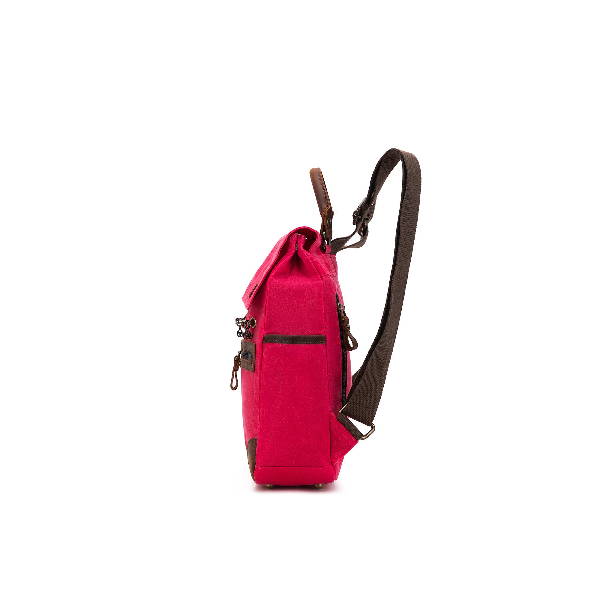 della Q Maker's Midi Backpack - Vivid Rose