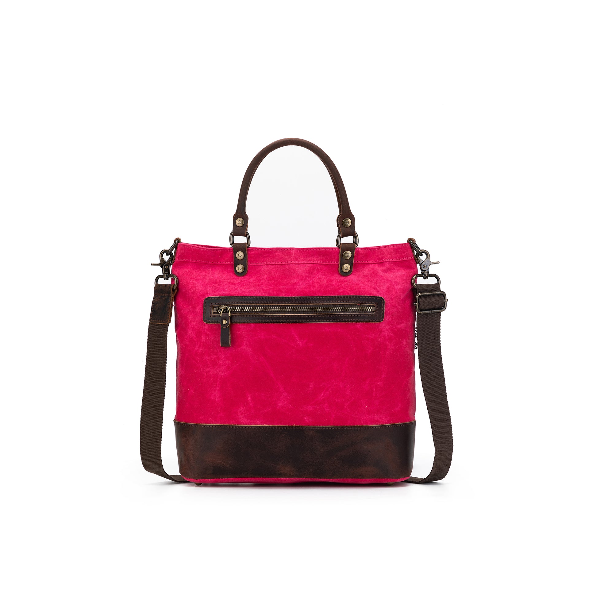della Q Maker's Canvas Tote - Vivid Rose
