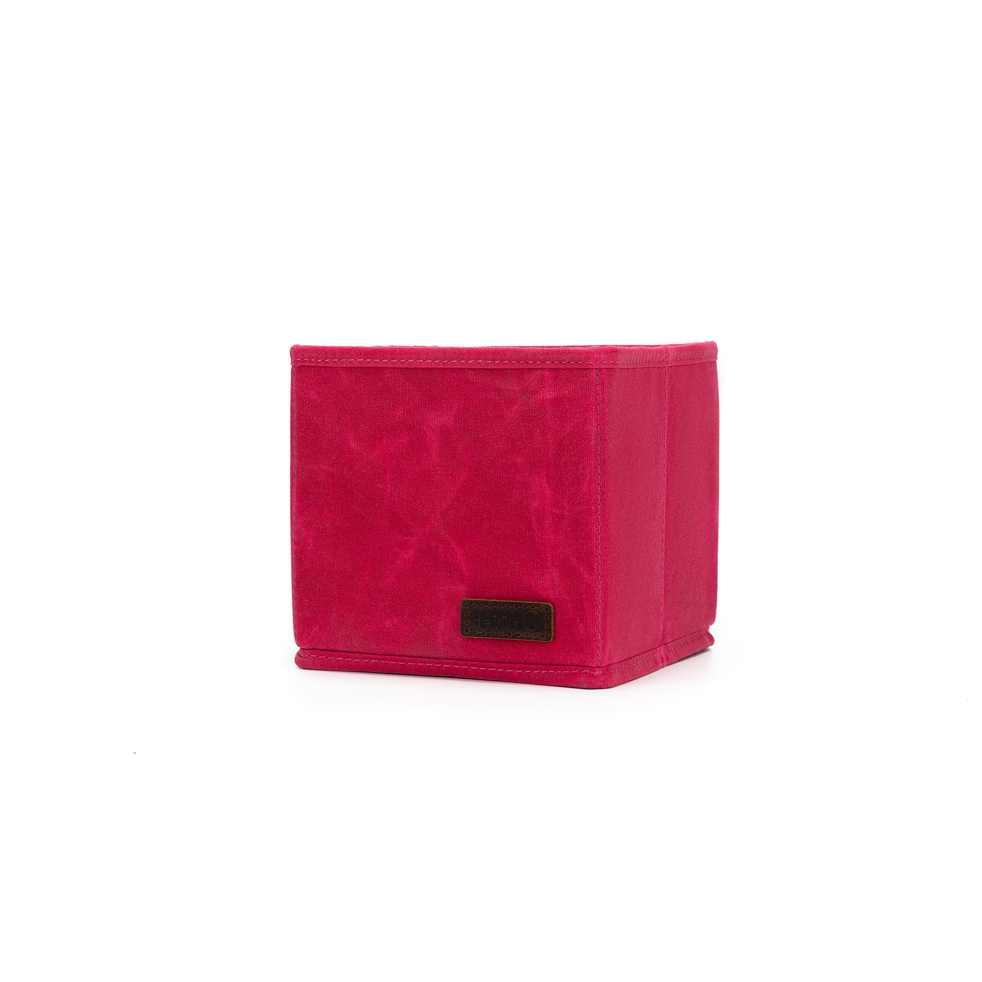 della Q Maker's Canvas Cubbies (Set of 2) - Vivid Rose
