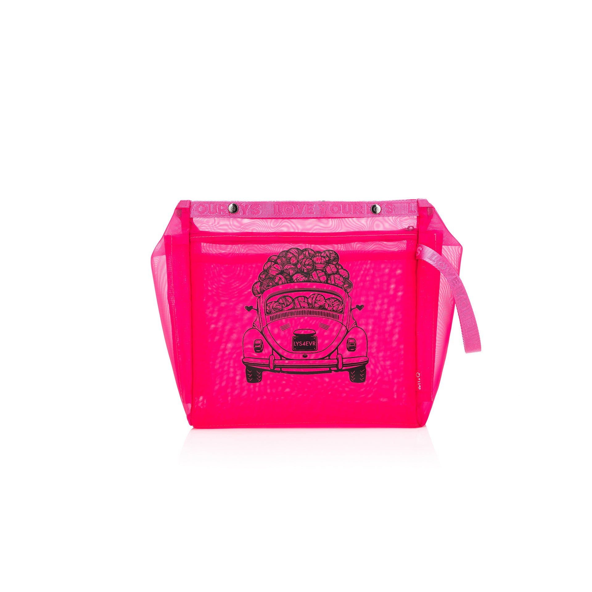 della Q Oh Snap Sacks - LYS - Pink - Large Square
