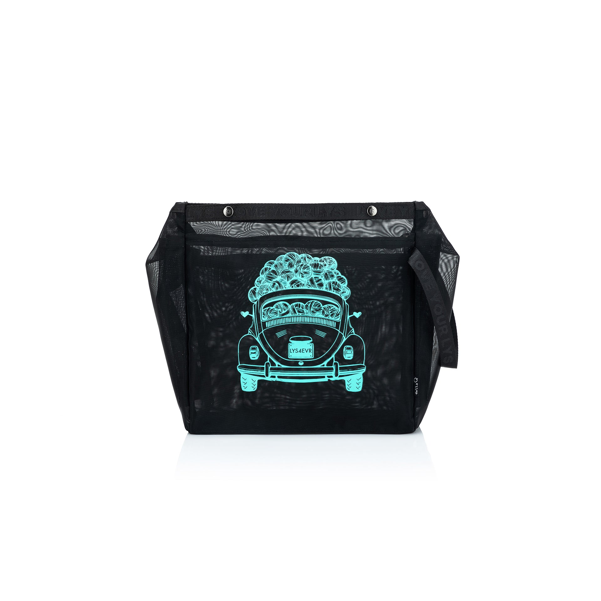 della Q Oh Snap Sacks - LYS - Black - Large Square
