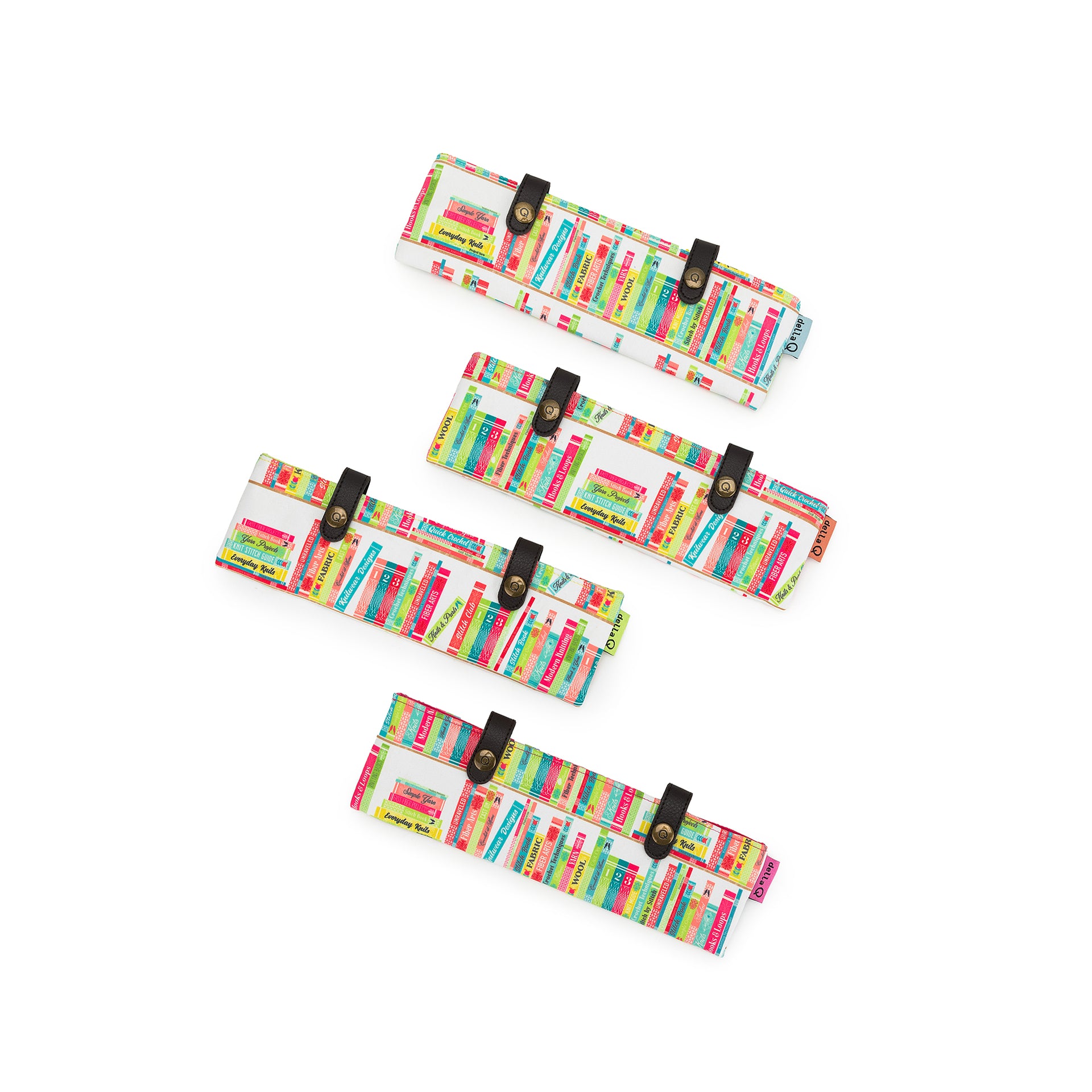 della Q Sock Needle Keeper - 1201-1 - *Linen - Library - Sky
