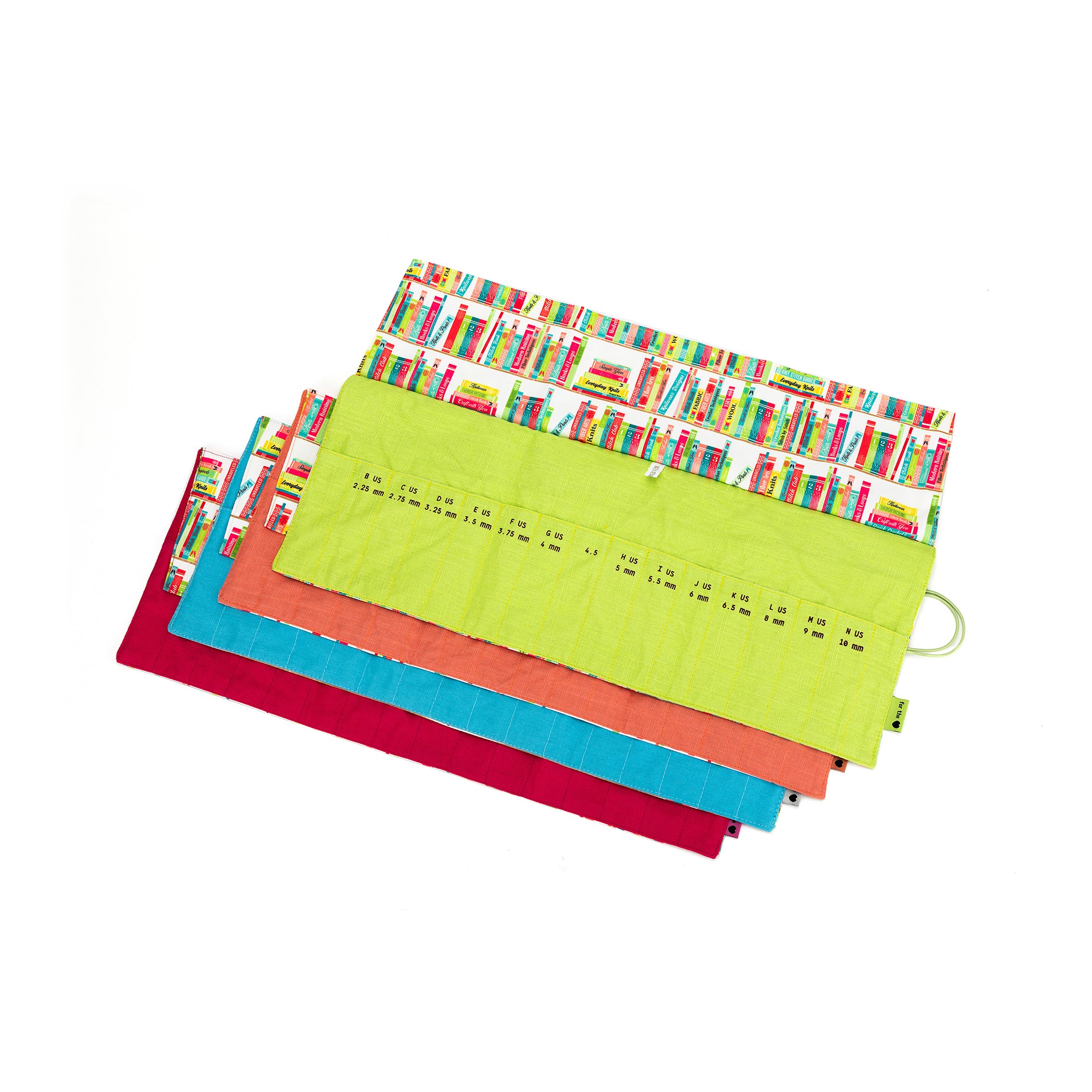 della Q Crochet Roll - 168-2 - *Linen - Library - Coral