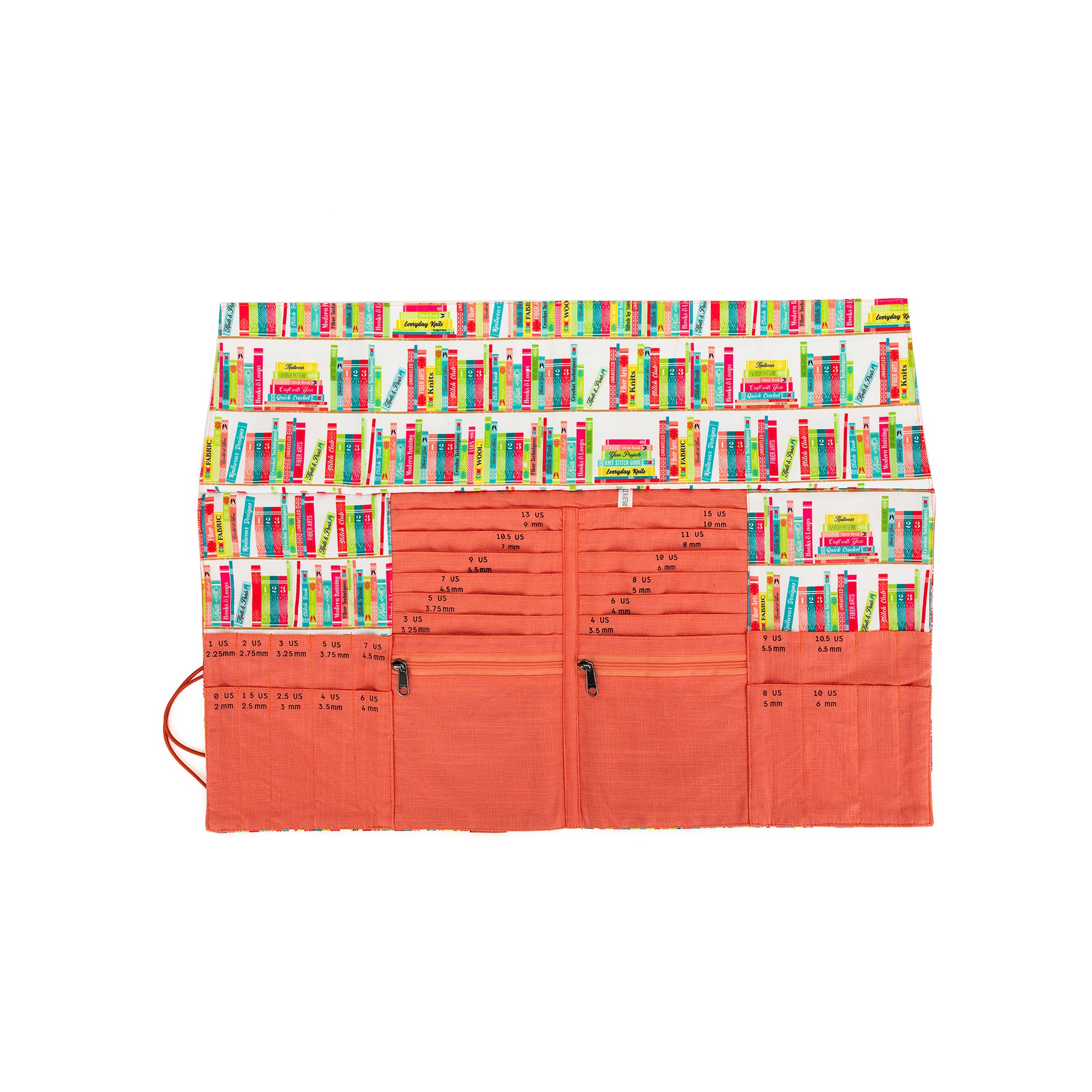 della Q DPN + Circular Case - 1136-1 - *Linen - Library - Coral
