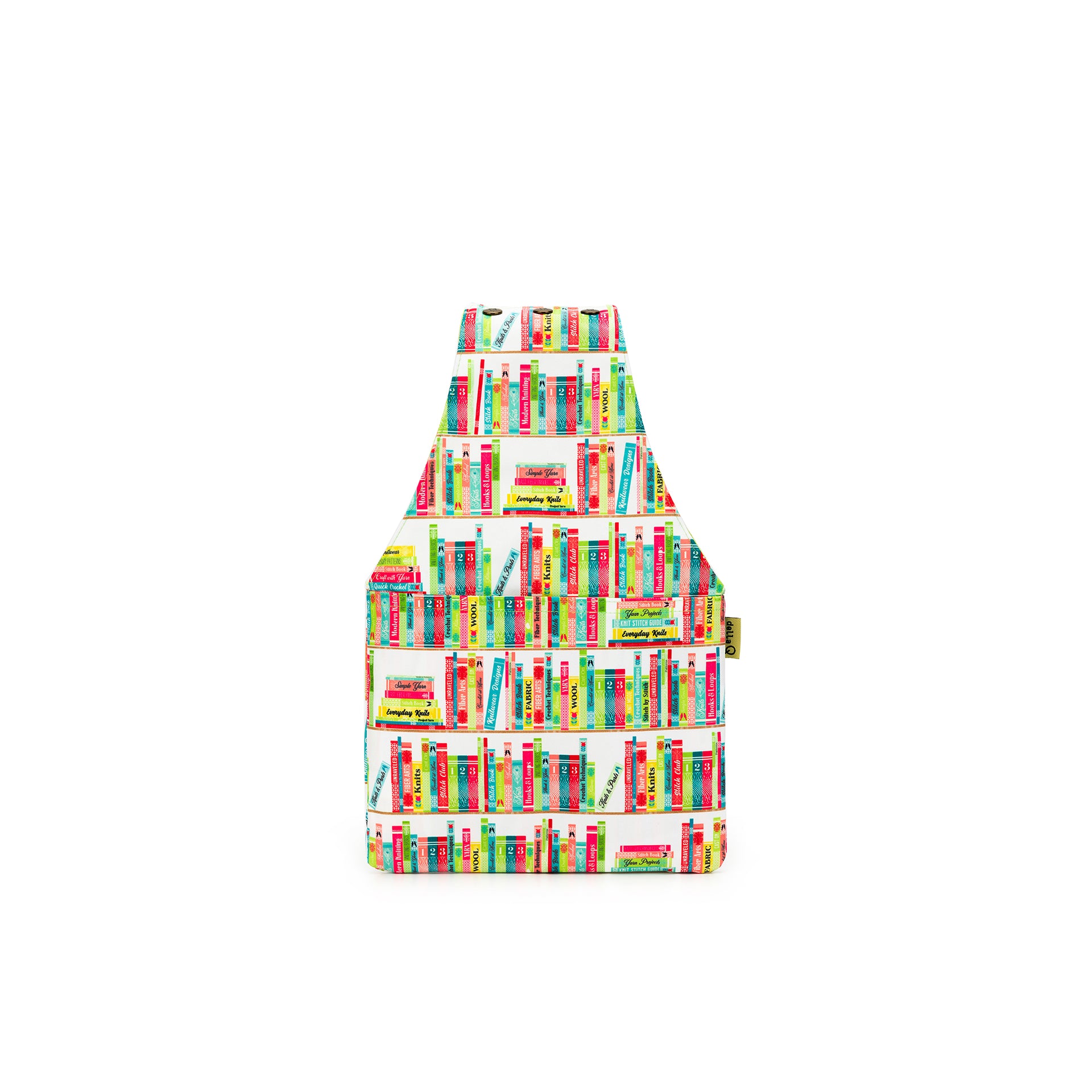 della Q Nora Wrist Bag - 1300-1 - *Linen - Library - Lime
