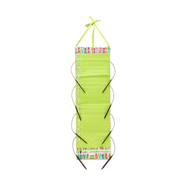 della Q Hanging Circular Needle Organizer - 142-1 - *Linen - Library - Lime