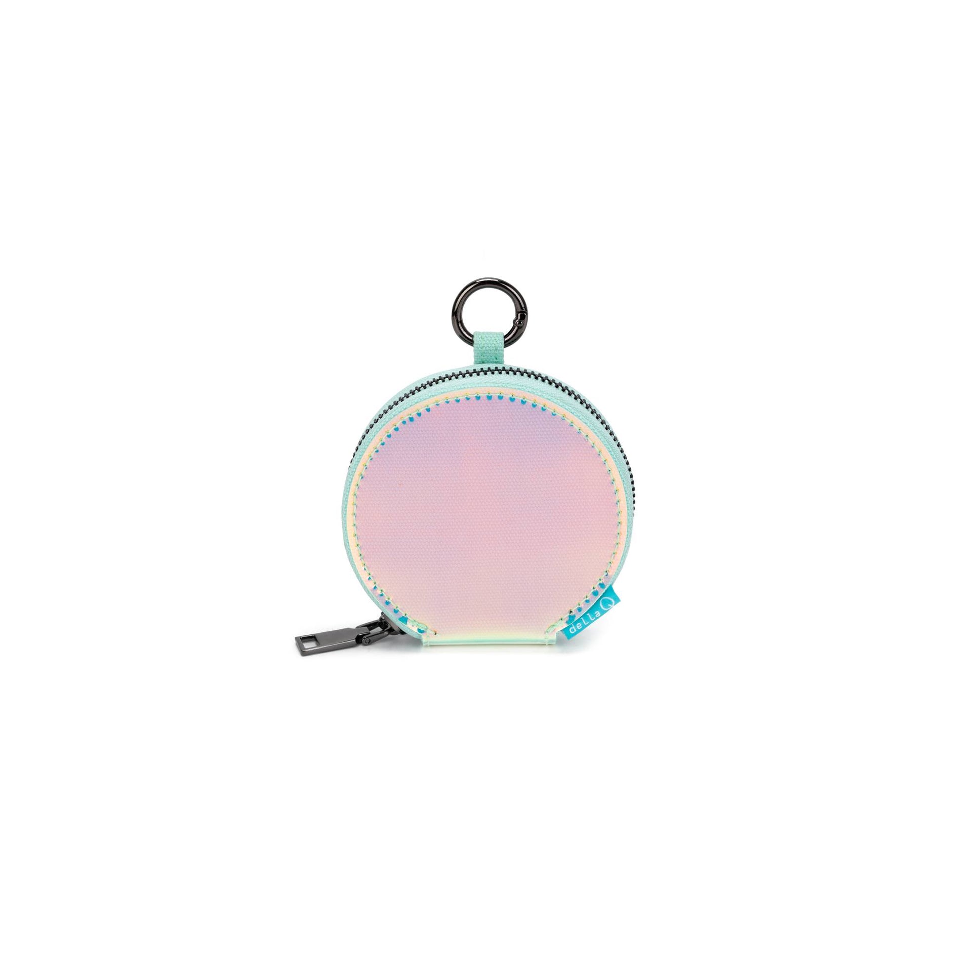 della Q Glow Collection - Vinyl Round Mini Zip - Starlight
