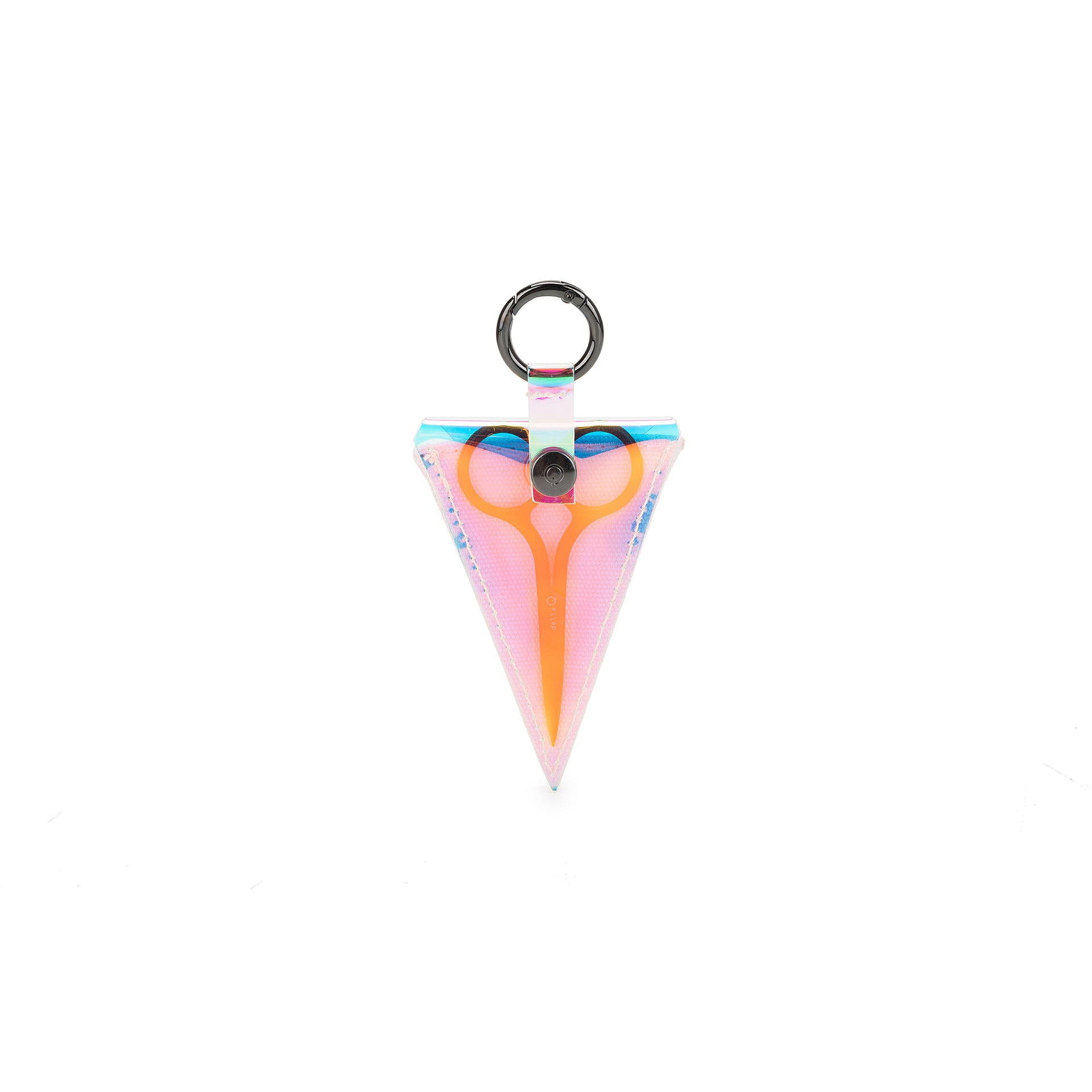 della Q Glow Collection - Vinyl Scissor Pocket with Scissors - Sunset
