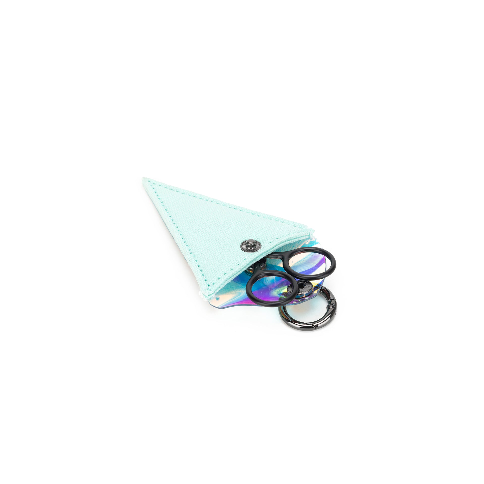 della Q Glow Collection - Vinyl Scissor Pocket with Scissors - Starlight
