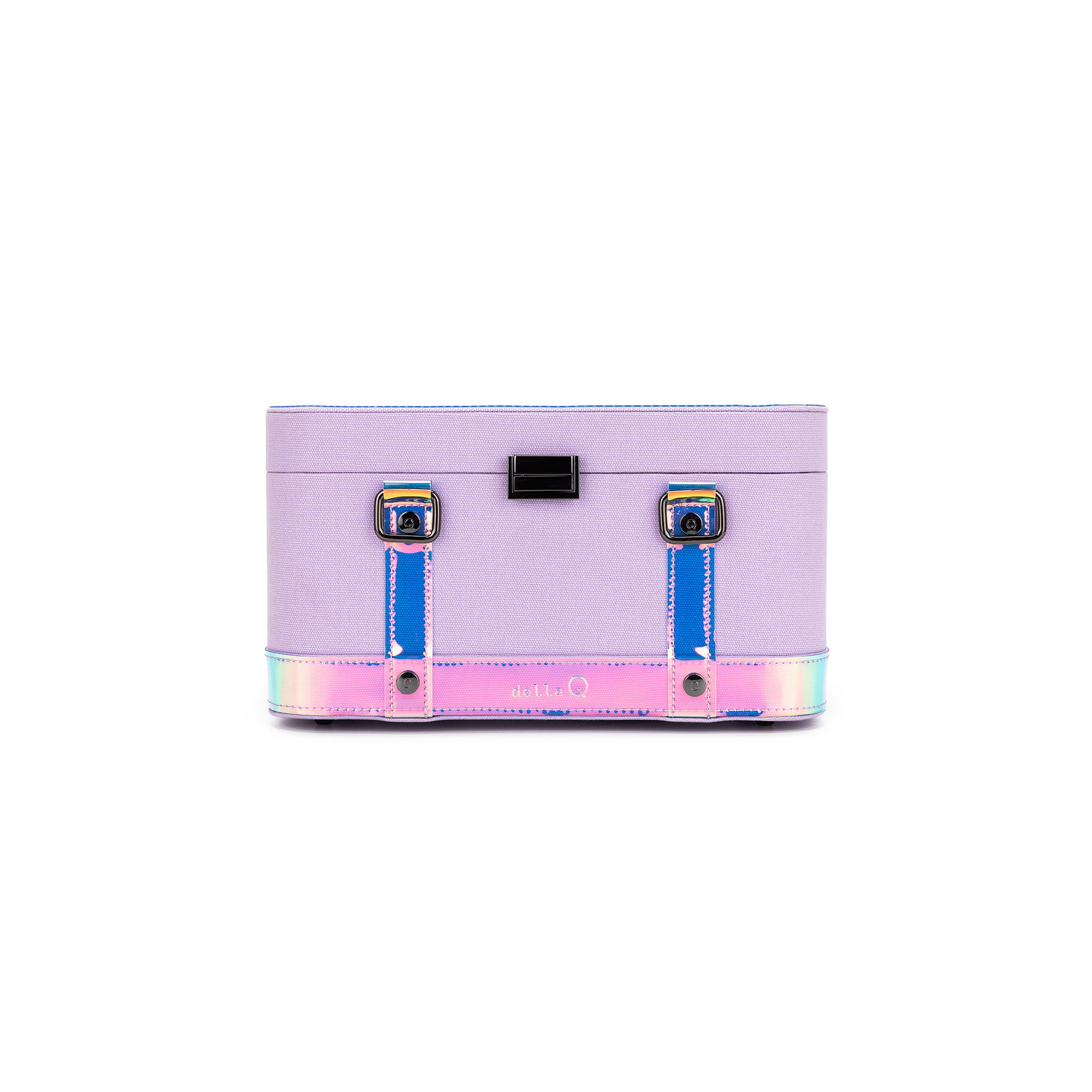 della Q Glow Collection - Vinyl Train Case - Twilight
