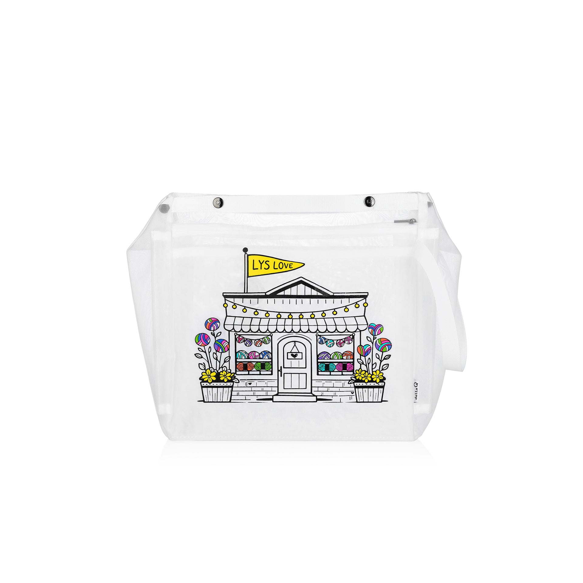 dellaQ Oh Snap Sacks - LYS Day 2026 - Large 11" x 11"
