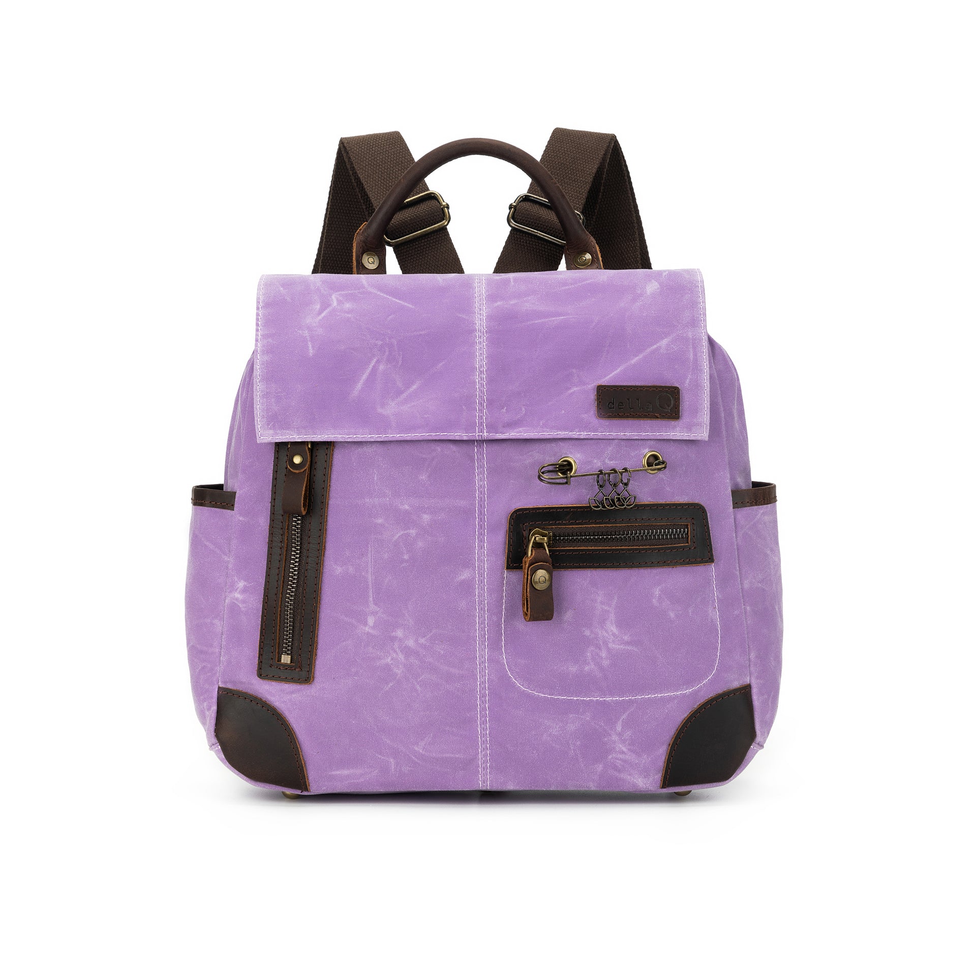 della Q Maker's Midi Backpack - Violet Purple
