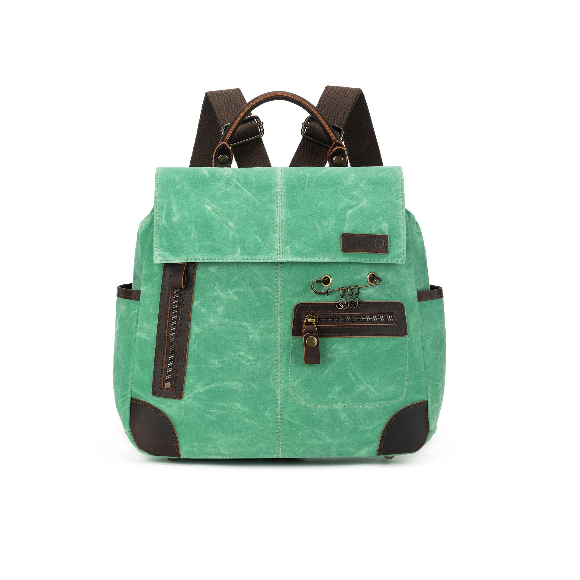 della Q Maker's Midi Backpack - Jade Green
