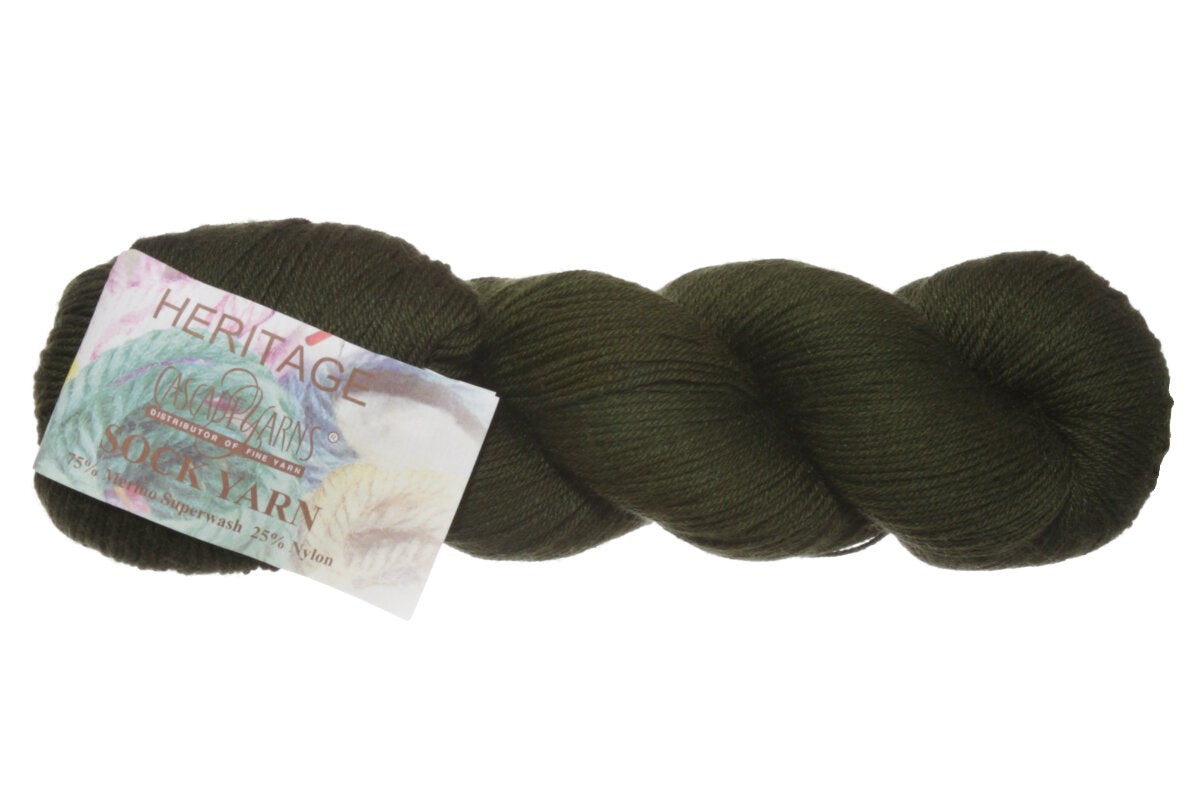Cascade Yarns Heritage Yarn - 5634 Mossy Rock - Extra Image
