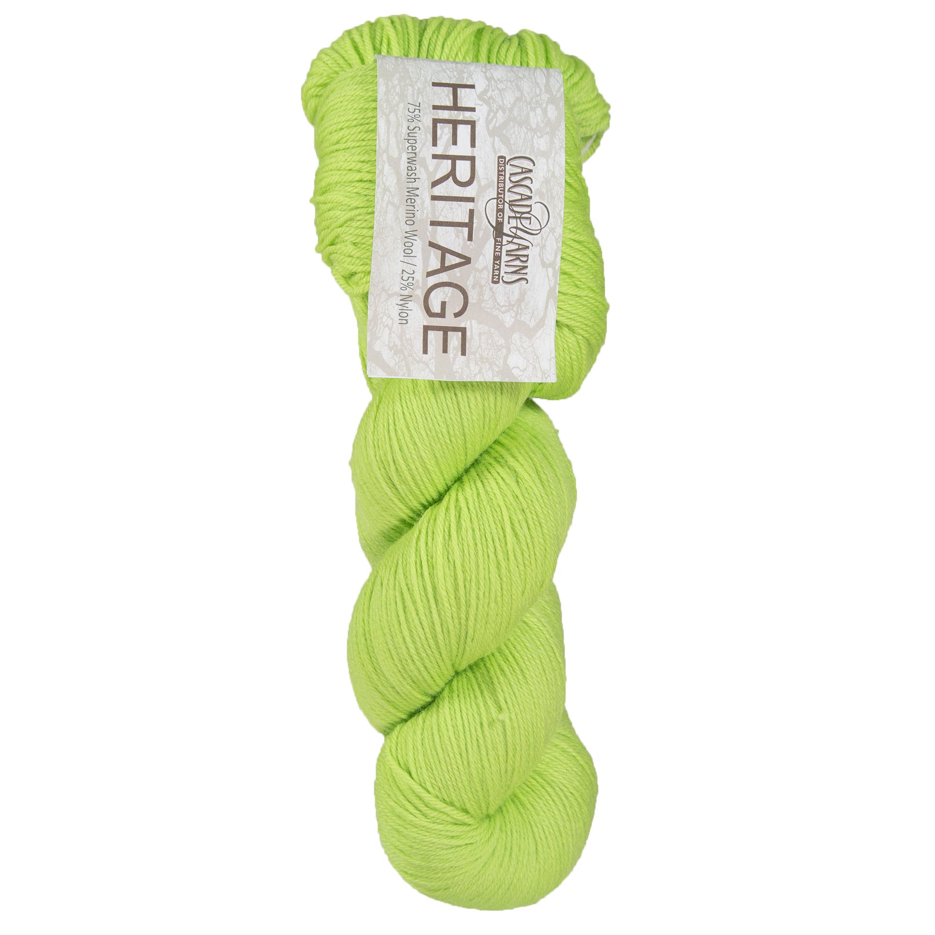 Cascade Yarns Heritage Yarn - 5629 Citron - Zoom Image
