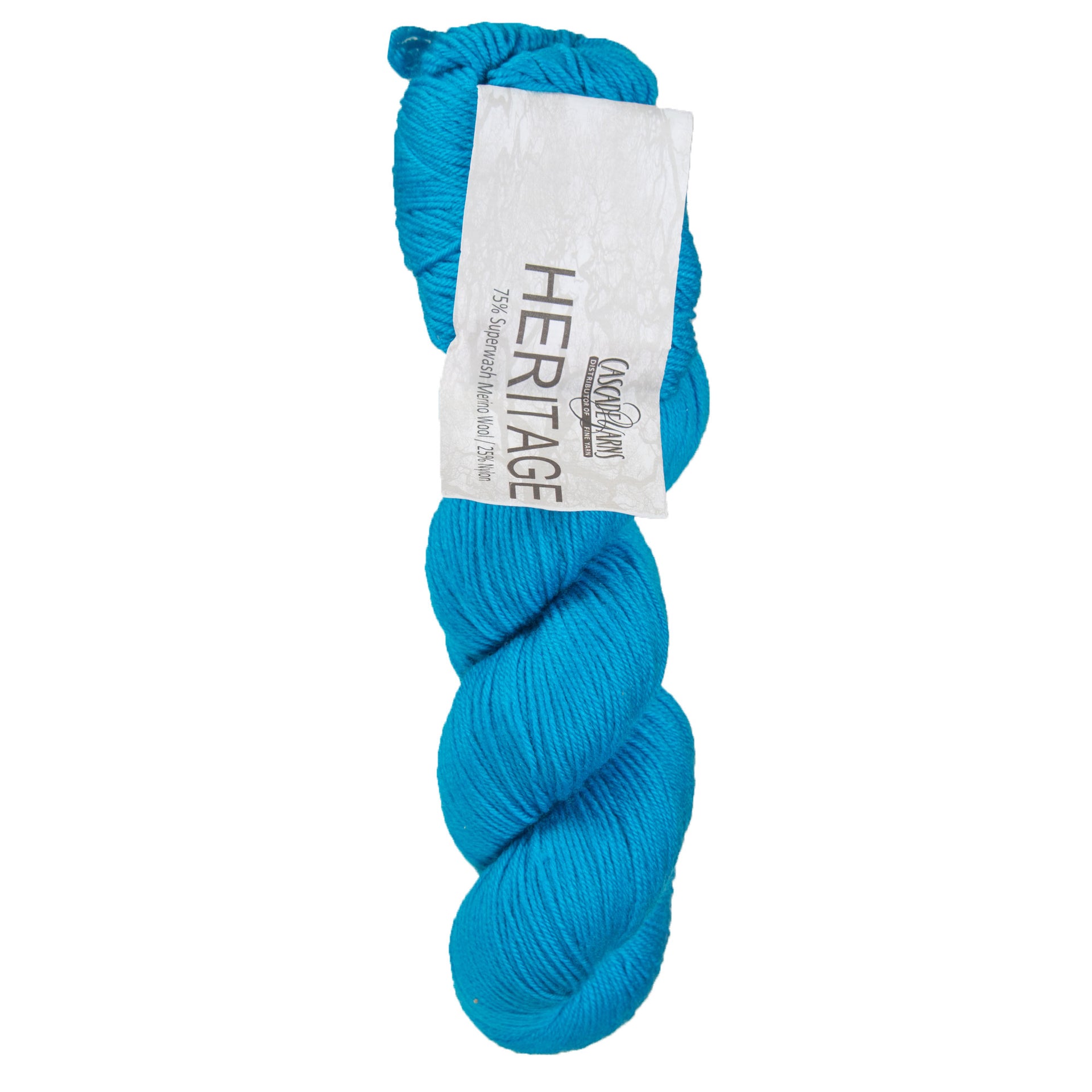 Cascade Yarns Heritage Yarn - 5626 Turquoise - Zoom Image
