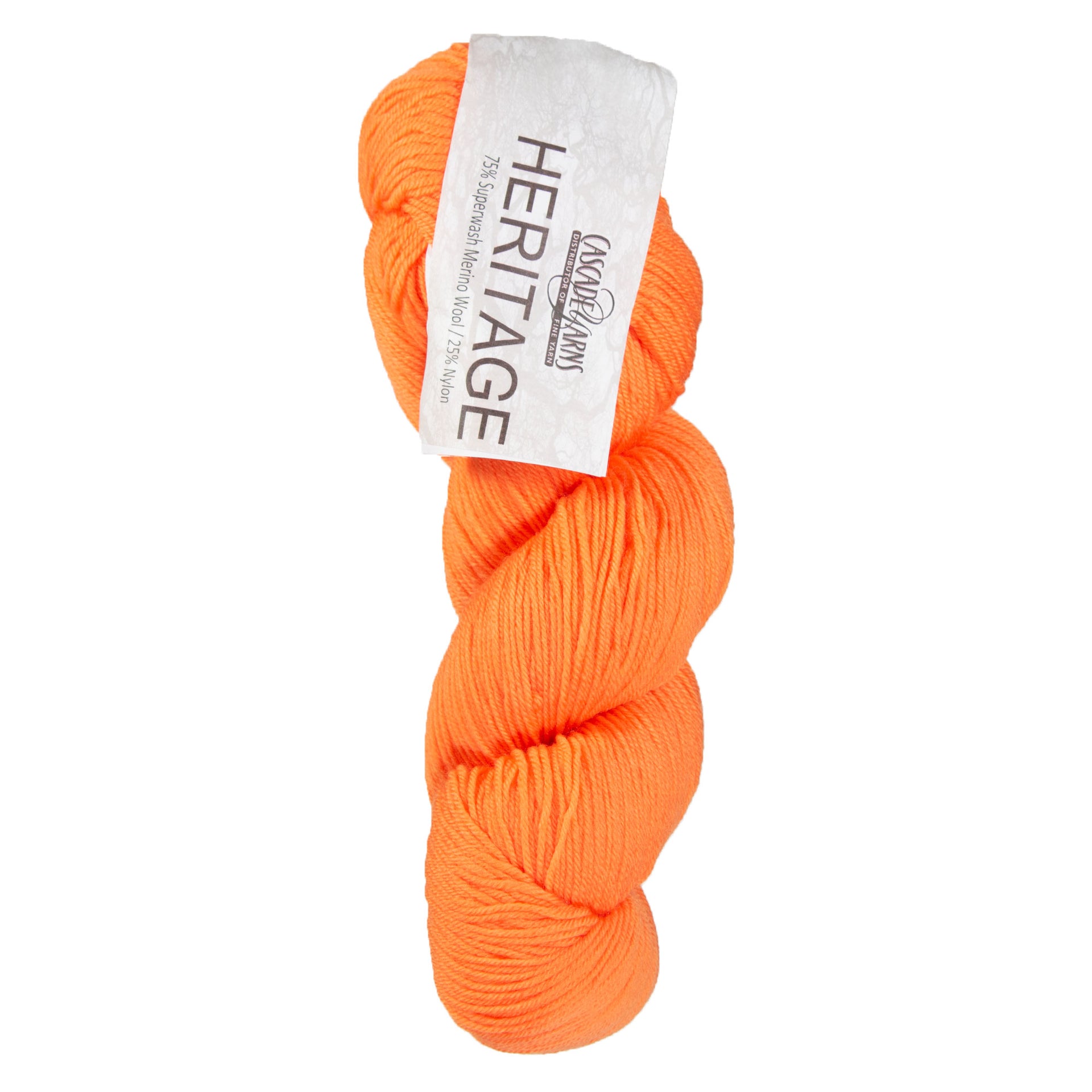 Cascade Yarns Heritage Yarn - 5641 Mango - Zoom Image

