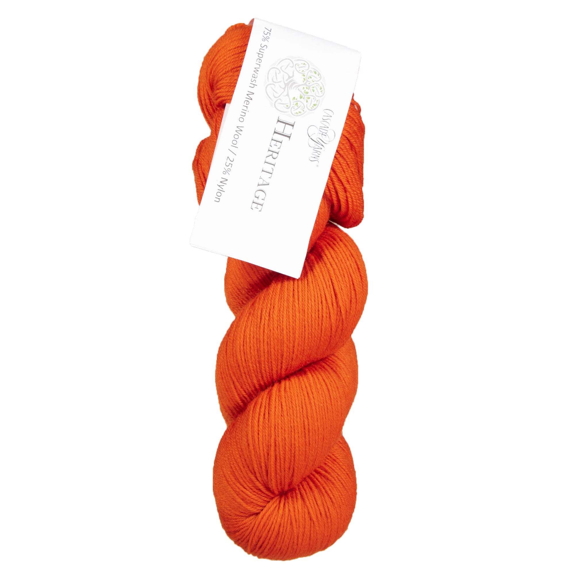 Cascade Yarns Heritage Yarn - 5646 Pumpkin - Zoom Image