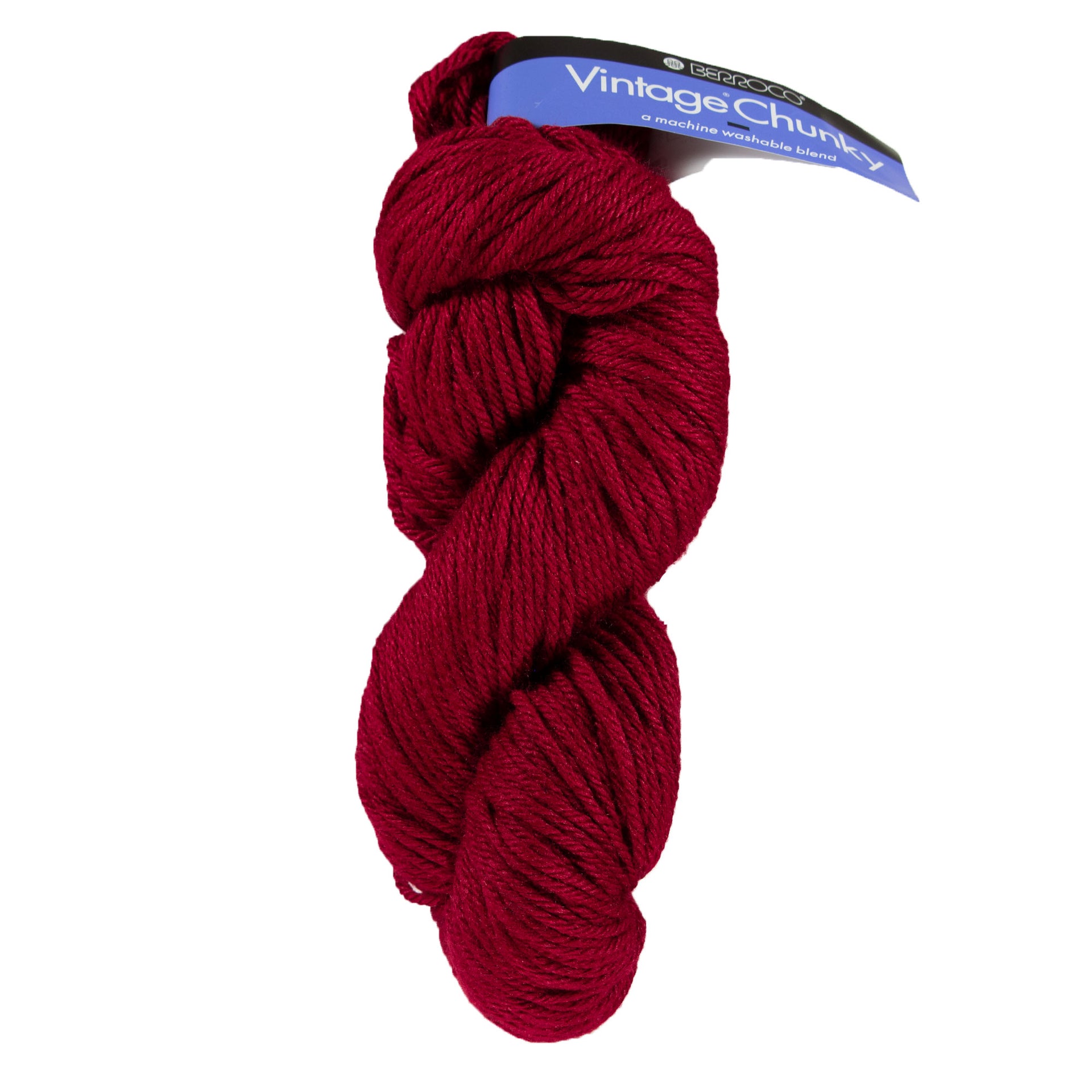 Berroco Vintage Chunky Yarn - 6134 Sour Cherry - Zoom Image
