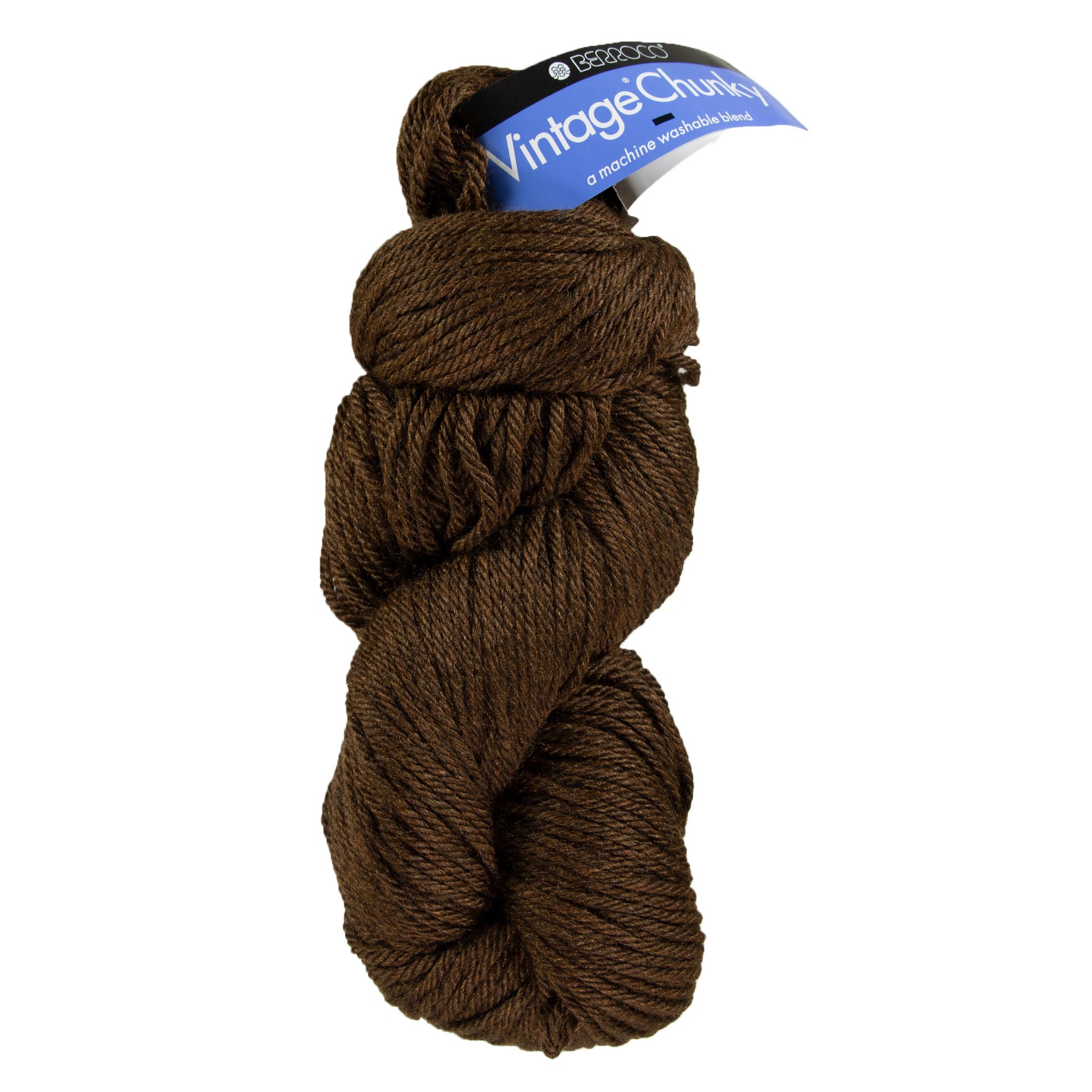 Berroco Vintage Chunky Yarn - 6179 Chocolate - Zoom Image
