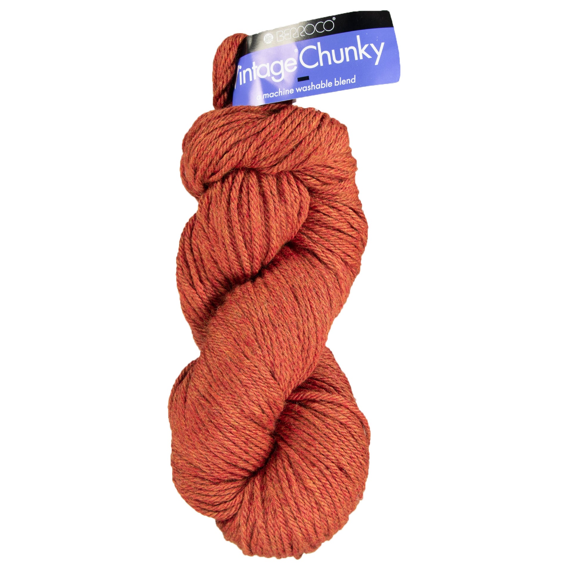 Berroco Vintage Chunky Yarn - 6176 Pumpkin - Zoom Image
