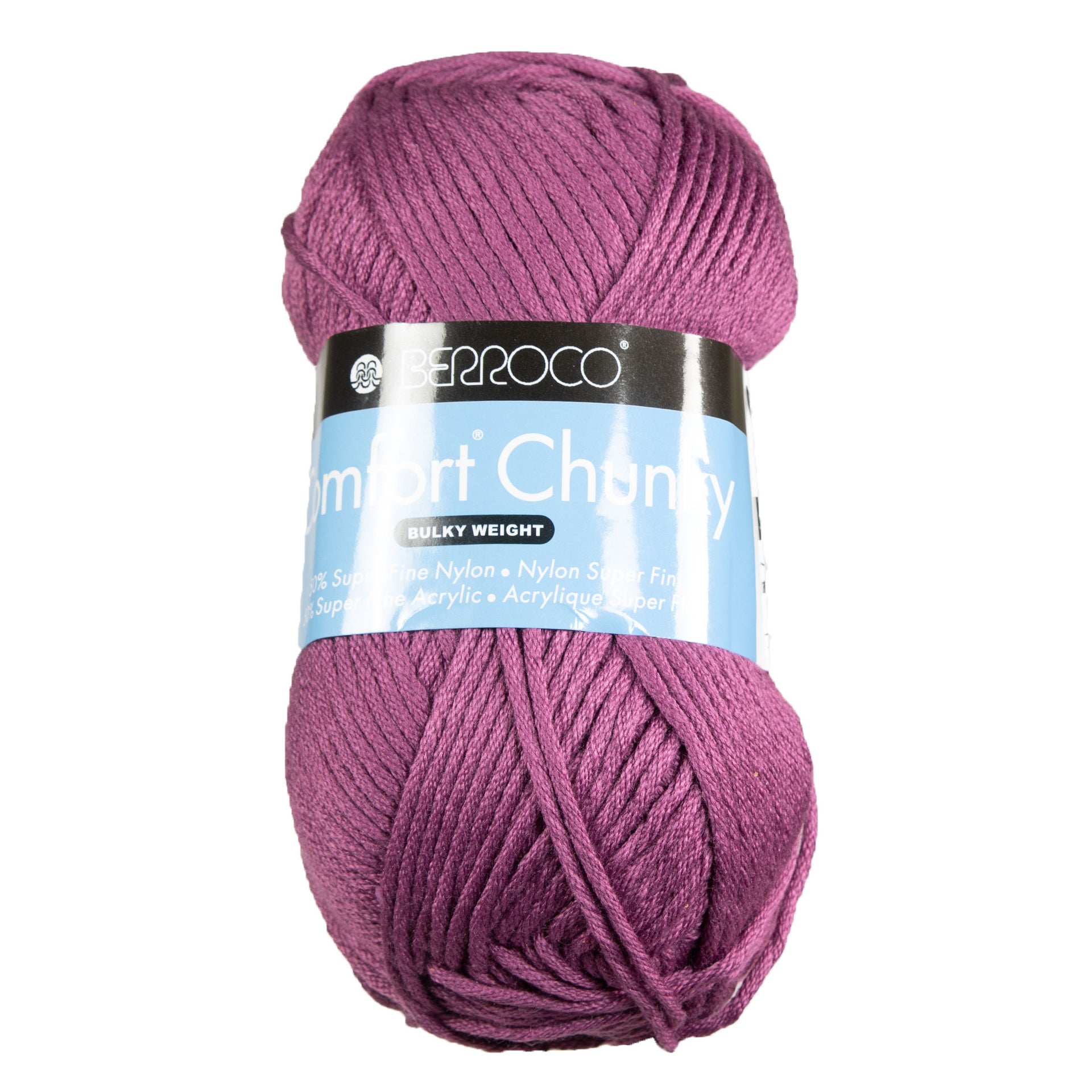 Berroco Comfort Chunky Yarn - 5717 Raspberry Coulis - Zoom Image
