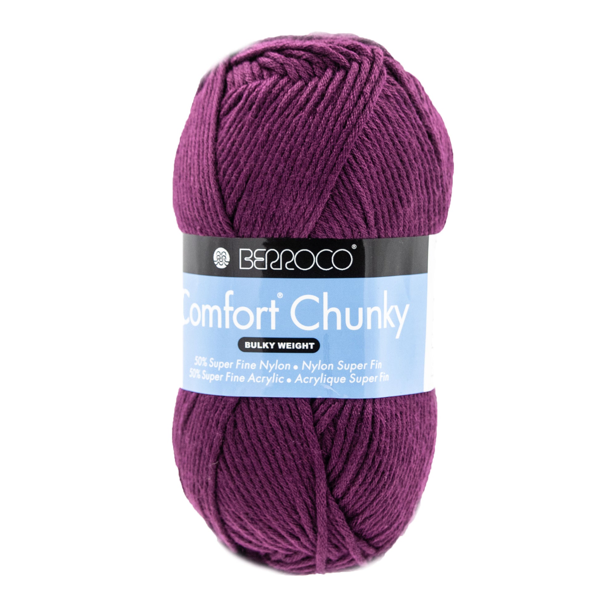 Berroco Comfort Chunky Yarn - 5780 Dried Plum - Zoom Image
