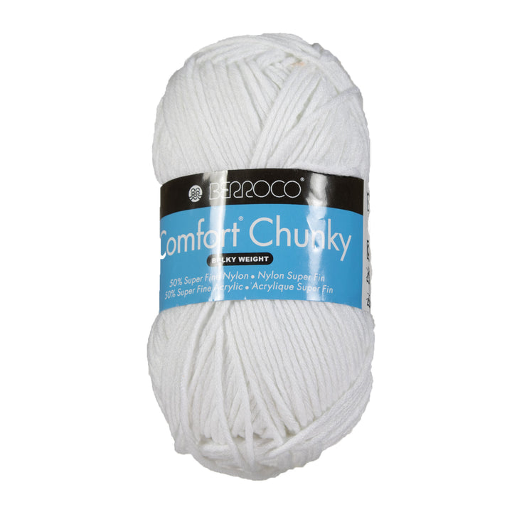Berroco Comfort Chunky Yarn - 5700 Chalk - Zoom Image